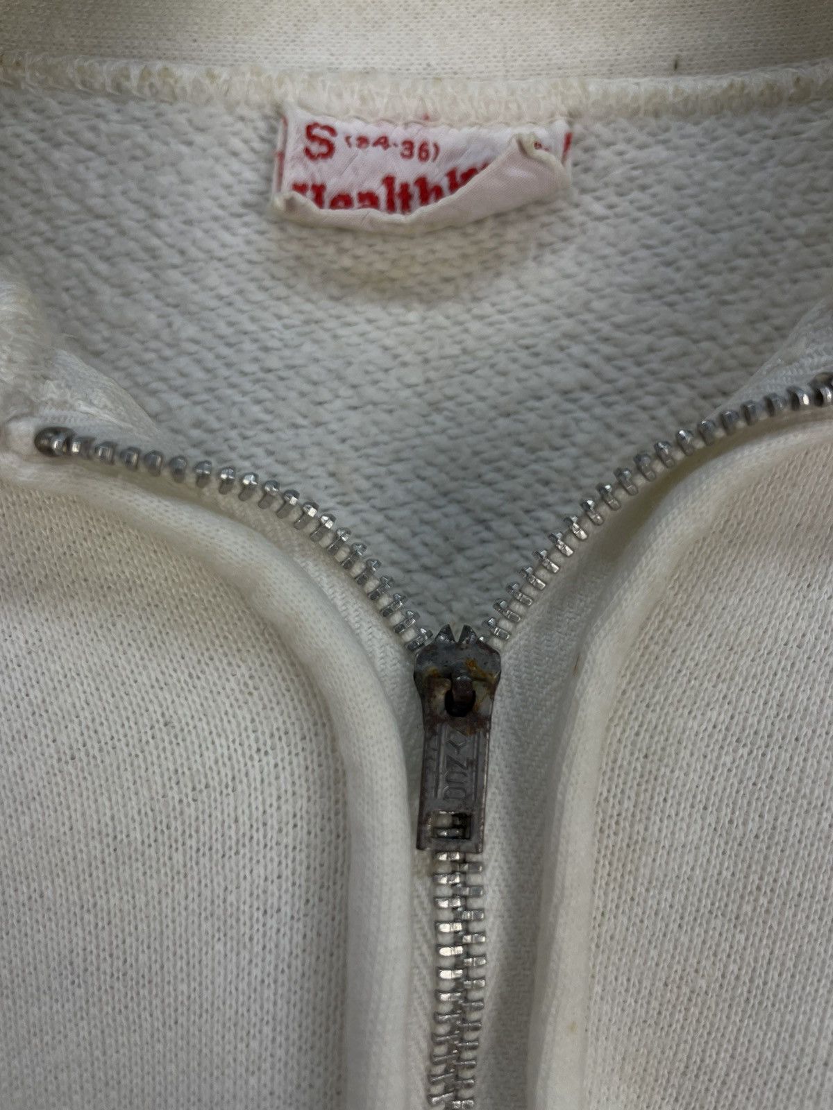 Vintage Vintage 50s Healthknit Football 56 half zip sweatshirt Size US S / EU 44-46 / 1 - 6 Thumbnail