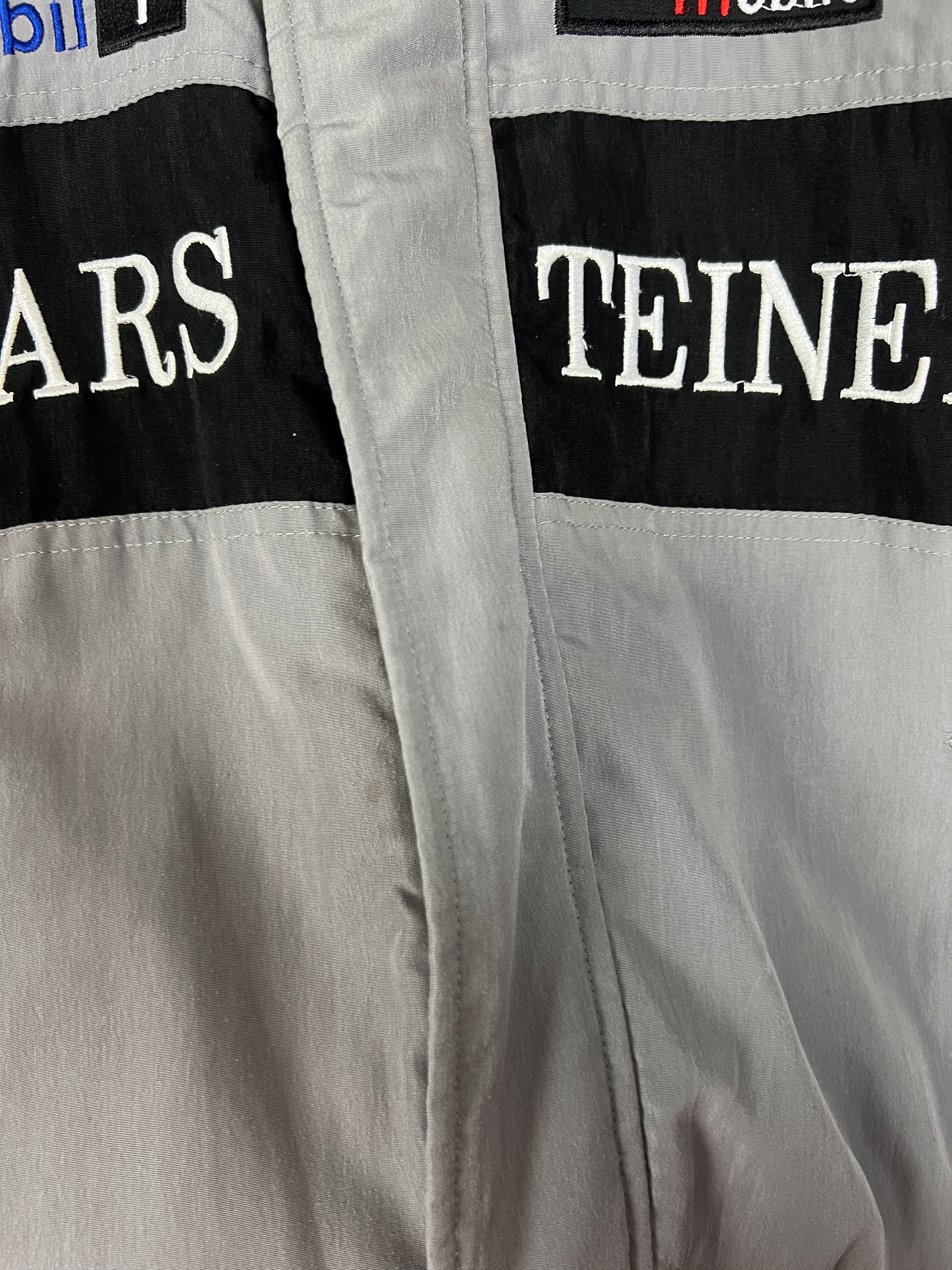 Mercedes-Benz Vintage Mercedes Benz Racing Formula 1 Bomber Warsteiner Size XS / US 0-2 / IT 36-38 - 13 Thumbnail