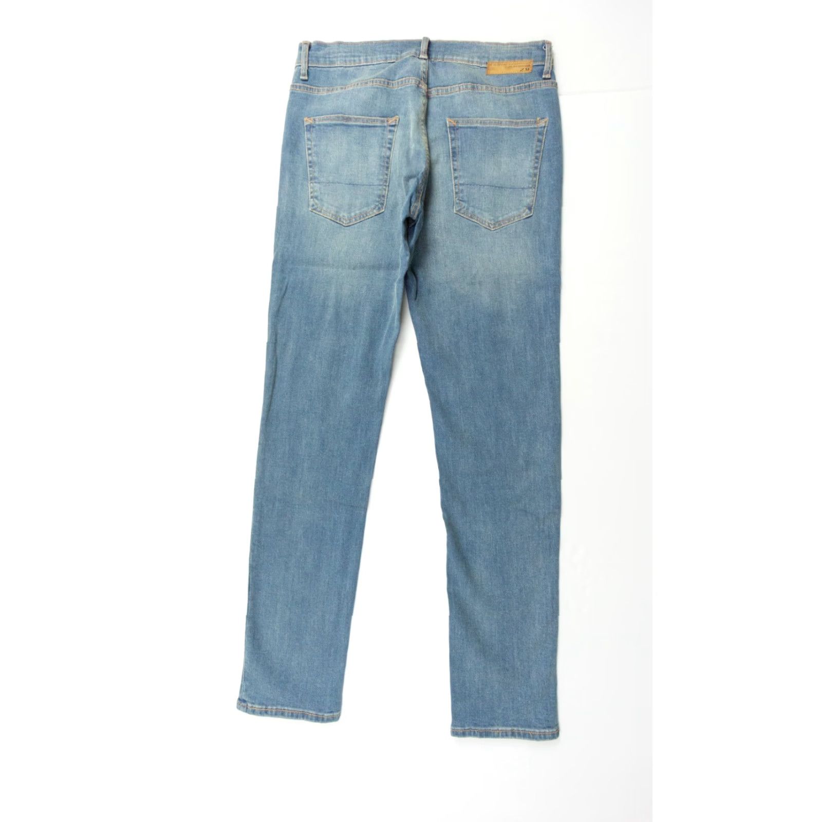 Zara Zara Jeans Adult 32x33 Blue Denim Slim Stretch 5-Pocket Mens Size US 38 / EU 54 - 5 Thumbnail