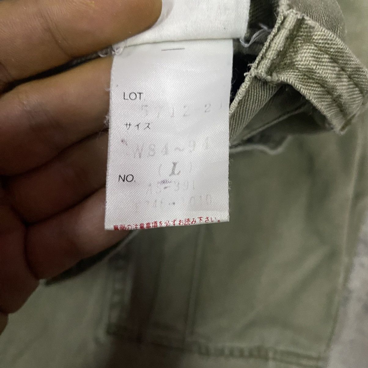 Schott Vtg 1947s Inspire Schott Tactical Multi Pocket Cargo Pants Size US 31 - 8 Thumbnail