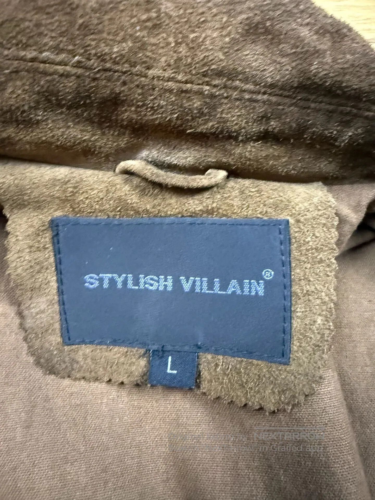 VINNY's Vintage Paul Lauren Suede Jacket. Size US L / EU 52-54 / 3 - 4 Thumbnail