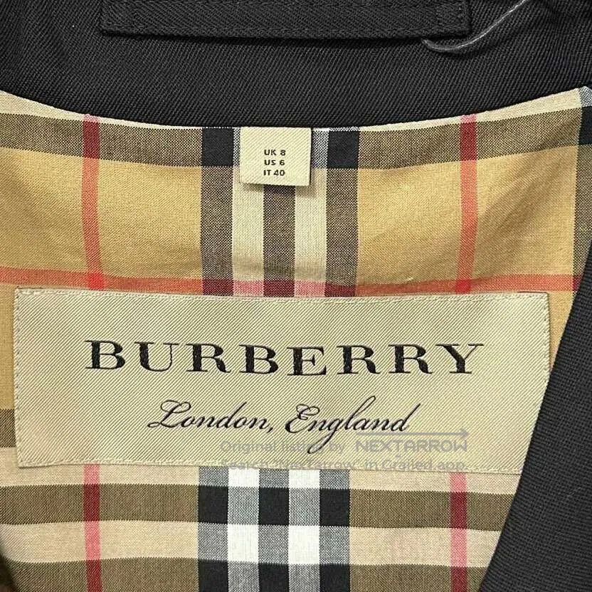 Burberry Burberry Check Long Trench Coat. Size XS / US 0-2 / IT 36-38 - 5 Thumbnail