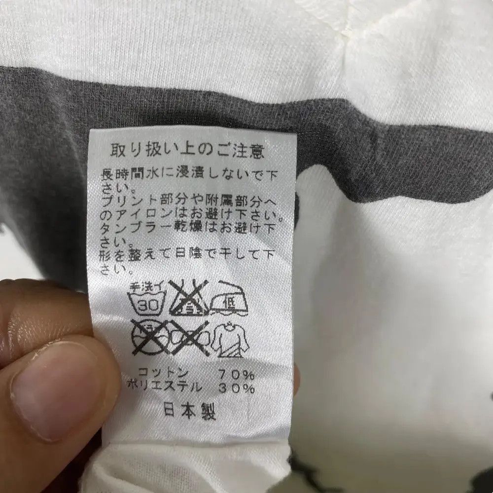 Japanese Brand HEALTH Erima Design Graphic V-Neck 3q Sleeve Tee Shirt Size US XXS / EU 40 - 7 Thumbnail