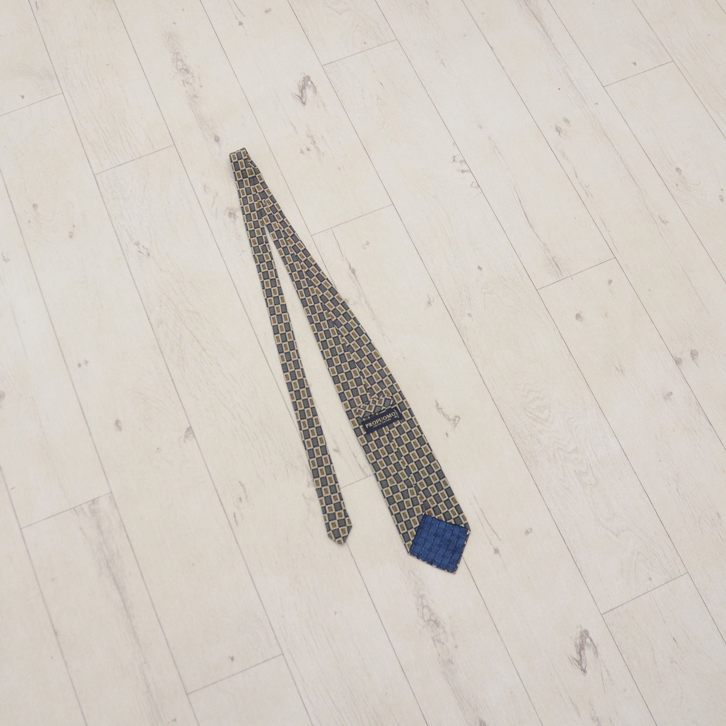 Vintage Vintage PROFUOMO LIMITED EDITION Tie 100% silk Rare Size ONE SIZE - 11 Thumbnail