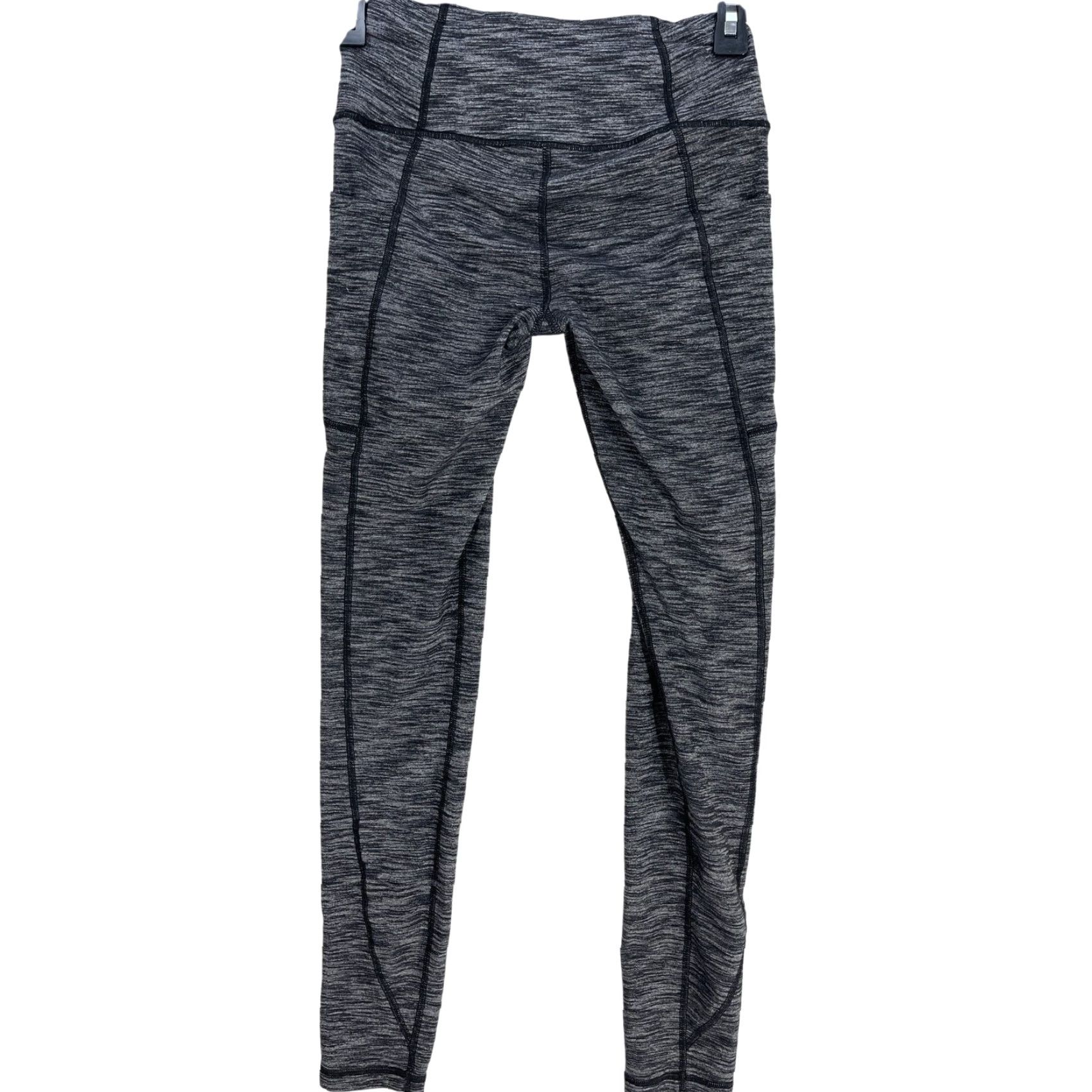 Victoria's Secret Victoria's Secret Pull On Leggings XS Gray Pockets Cotton Athleisure Pants Yoga Space Dye Valle Size 26" / US 2 / IT 38 - 4 Thumbnail