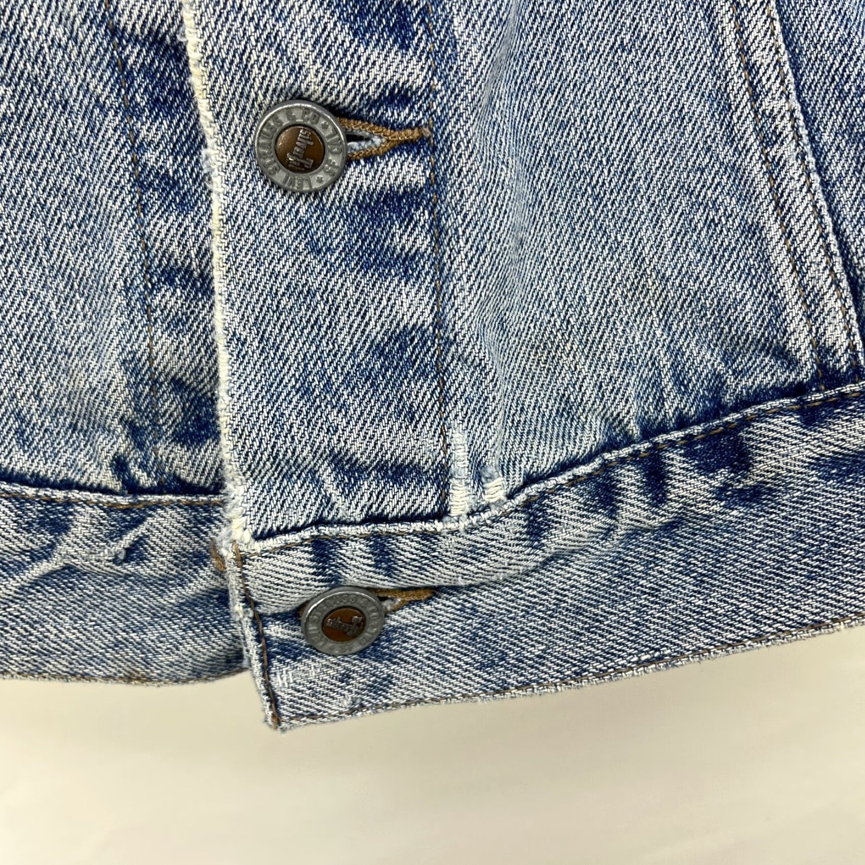 Levi's VINTAGE Levi's Denim Vest Jacket M Blue 90s Levis Silver Tab Men Shirt Size US M / EU 48-50 / 2 - 7 Thumbnail