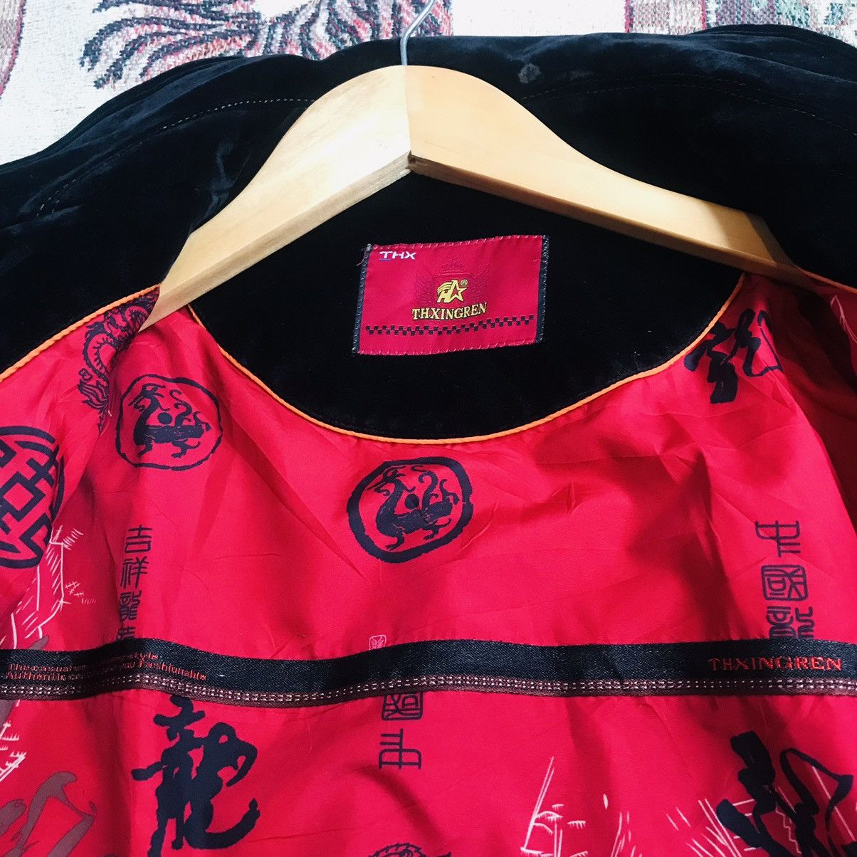 Seditionaries × Vintage Chinese Velour Handmade Coach Jacket Size US XL / EU 56 / 4 - 9 Thumbnail