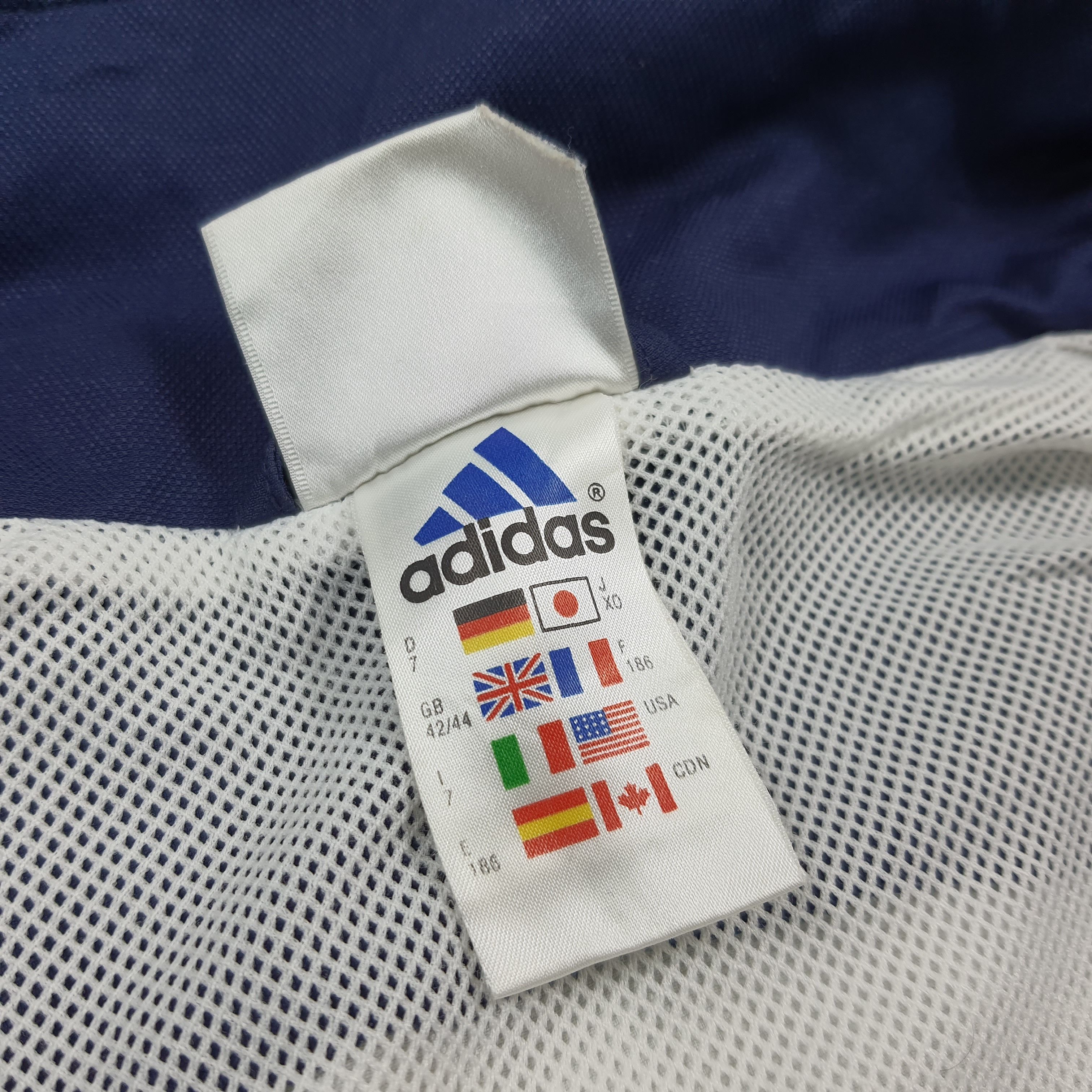 Adidas Vintage 2002 Argentina AFA Adidas Training Jacket C306N3 Size US XL / EU 56 / 4 - 9 Thumbnail