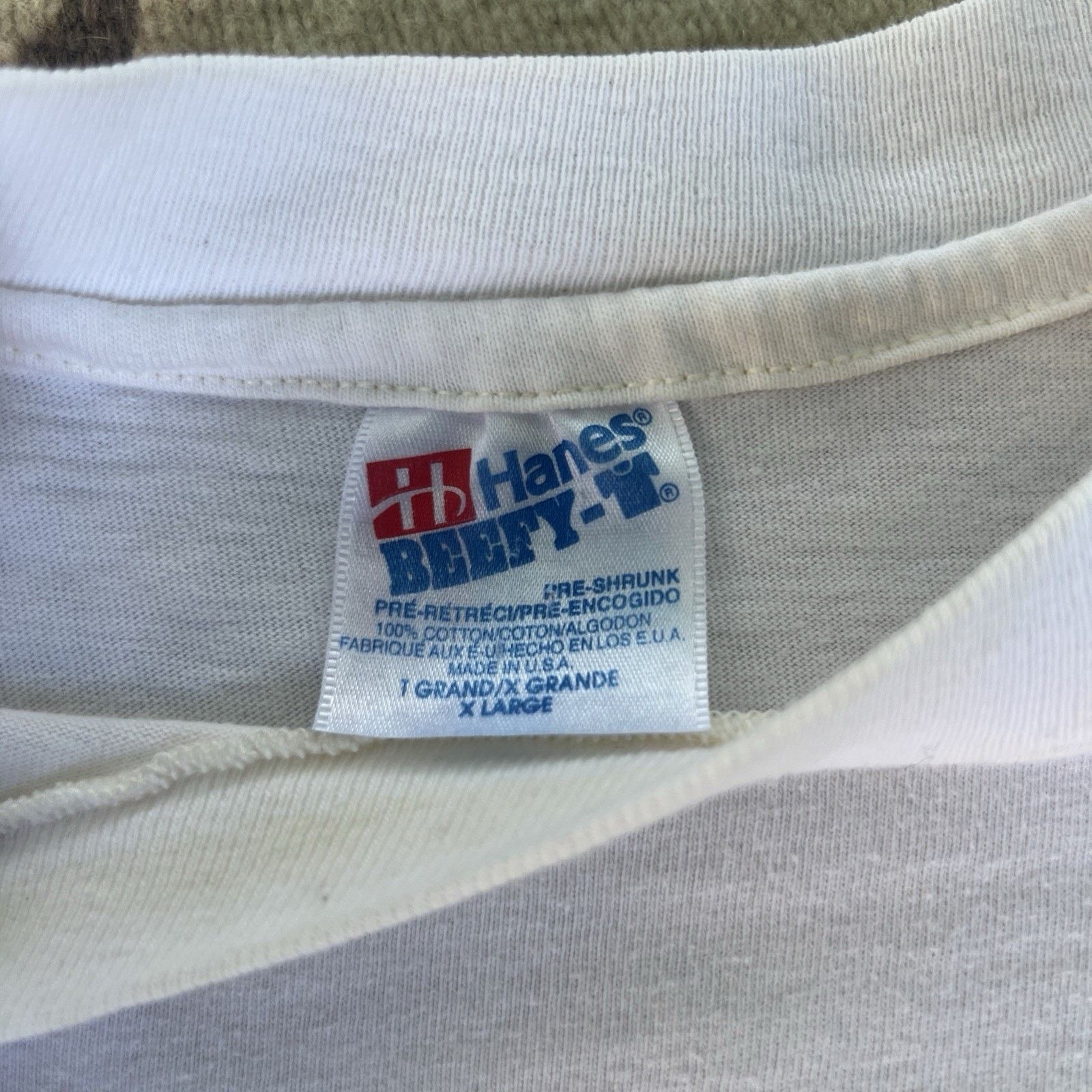 Hanes Vintage 90’s Rare Jesus T-Shirt Victory Outreach Church XL Size US XL / EU 56 / 4 - 11 Thumbnail