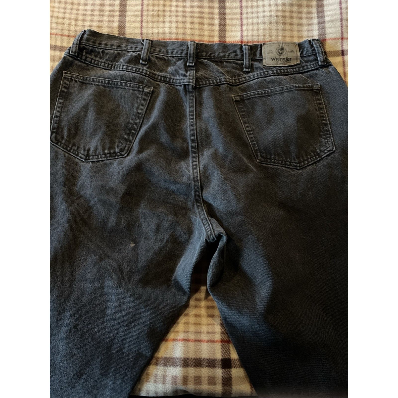 Wrangler Wrangler Vintage Jeans Men’s 40x29 Dark Gray Relaxed Denim Size US 40 / EU 56 - 10 Thumbnail