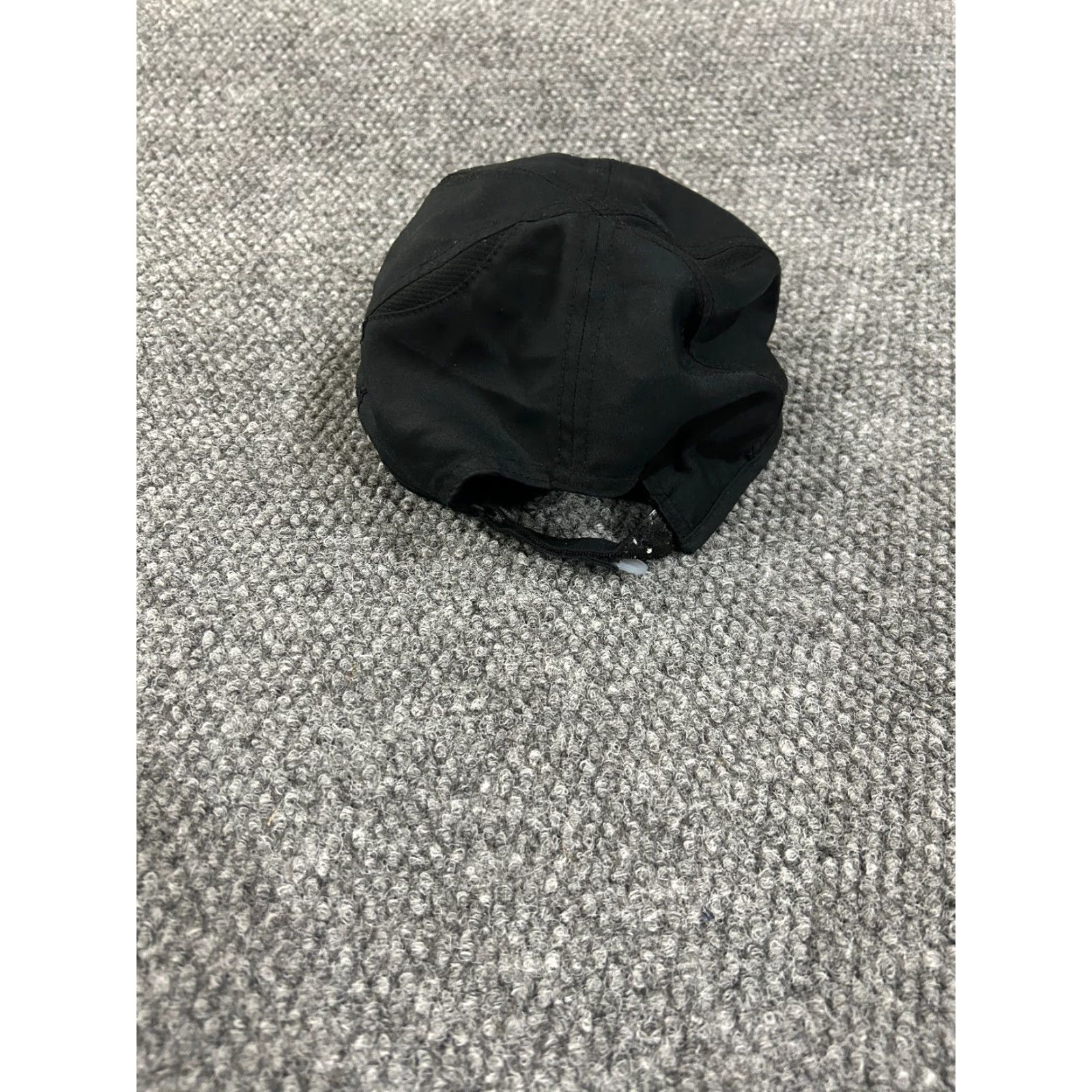 Nike Nike Hat Cap Mens One Size Black Adjustable Logo Stri Dri Fit Featherlight Baseball Cap Sports Size ONE SIZE - 4 Thumbnail