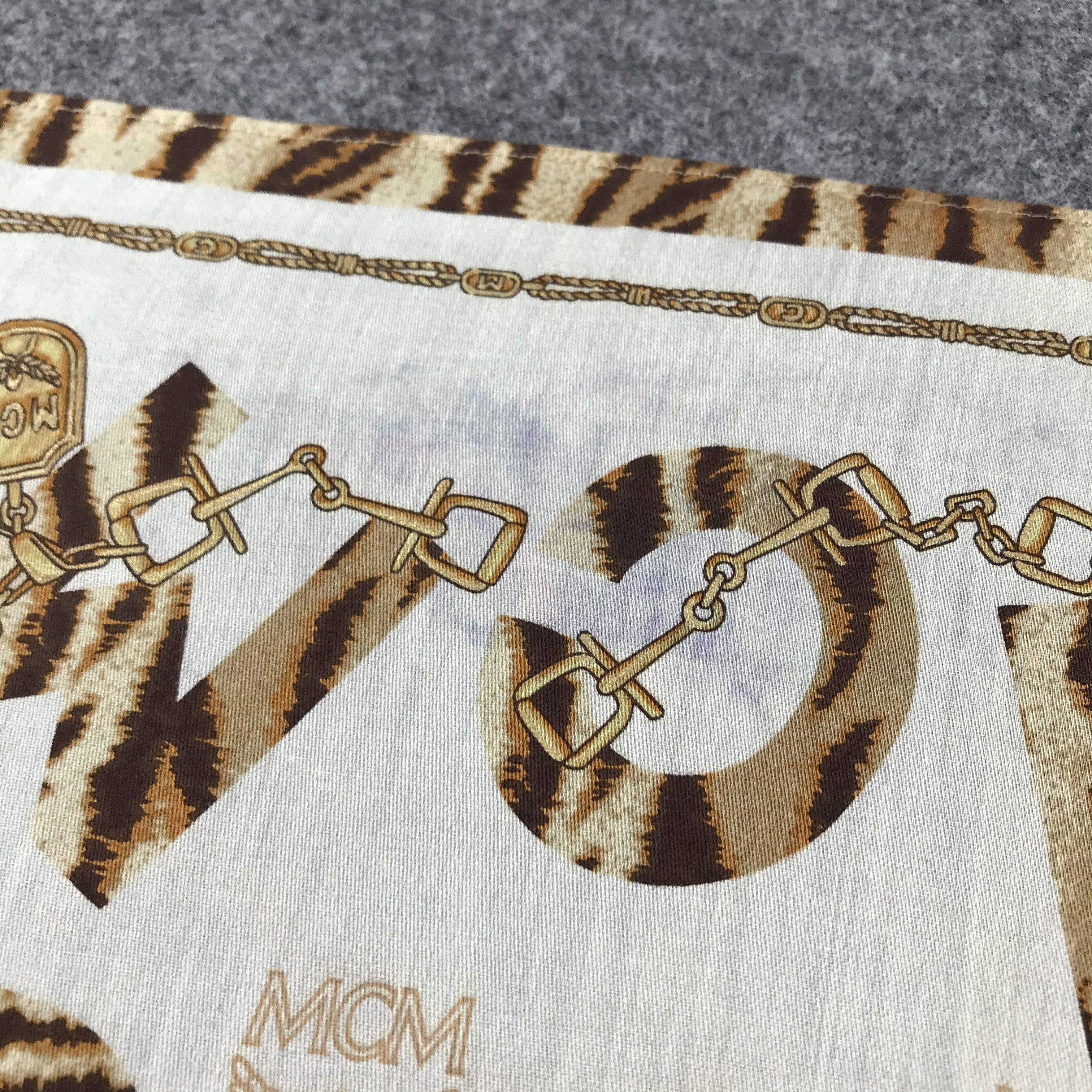 MCM MCM Handkerchief Neckerchief Bandana H420 Size ONE SIZE - 7 Thumbnail