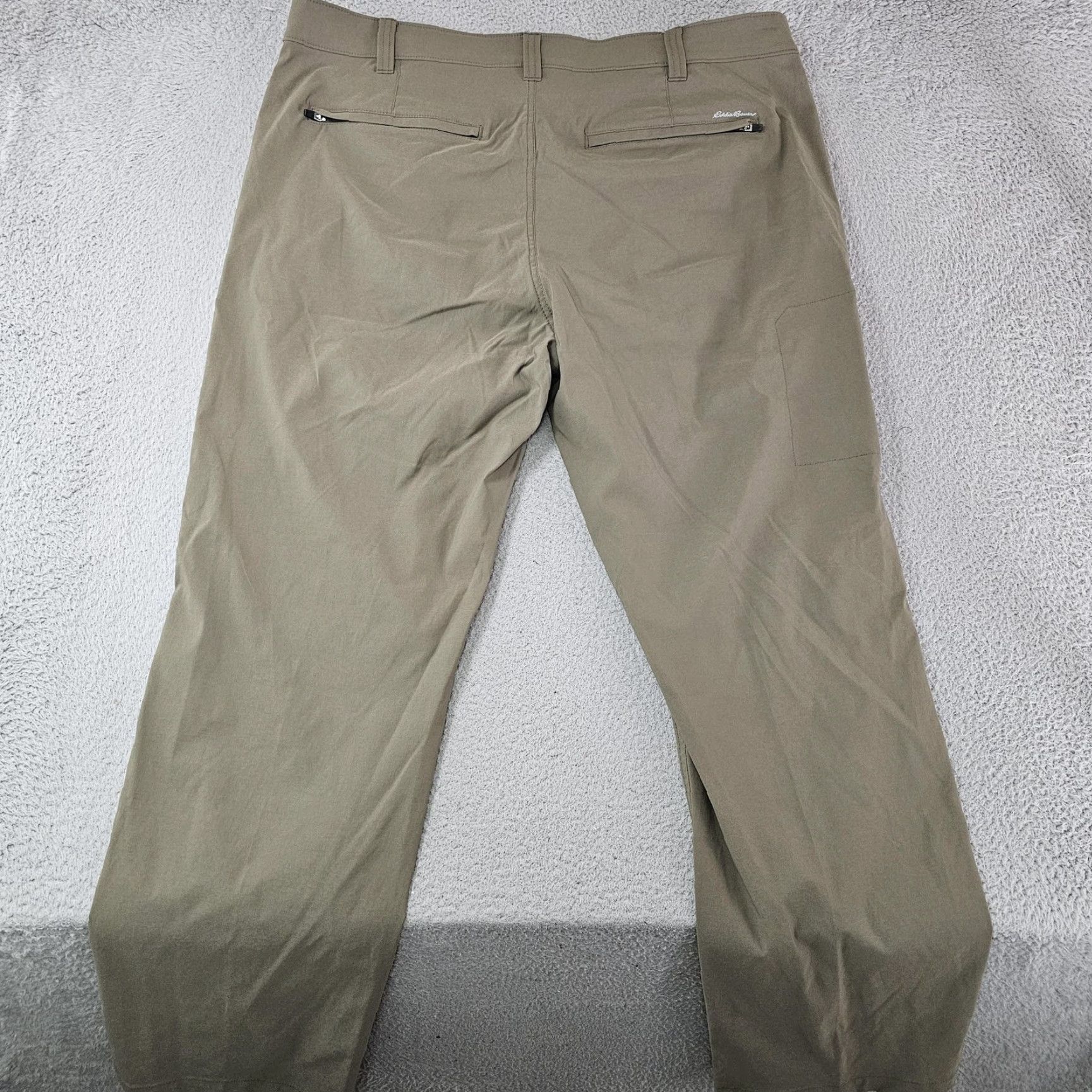 Eddie Bauer Eddie Bauer Travex Pants Mens 38x32 Olive Quick Dry Stretch Zip Pockets Khakis Hiking Size US 38 / EU 54 - 7 Thumbnail