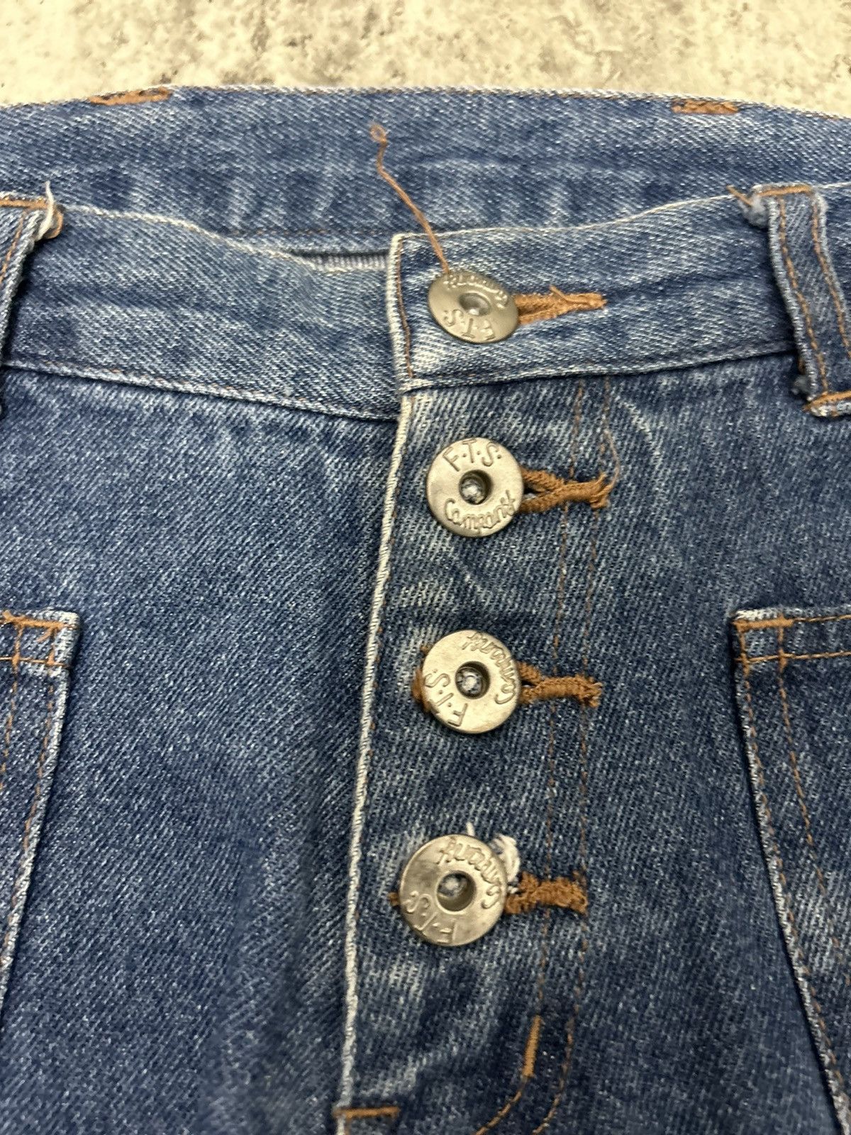 If Six Was Nine × Japanese Brand × Le Grande Bleu (L.G.B.) Vintage Fiftyh’s Campany Lace Leg Super Flare Pans Size US 28 / EU 44 - 8 Thumbnail