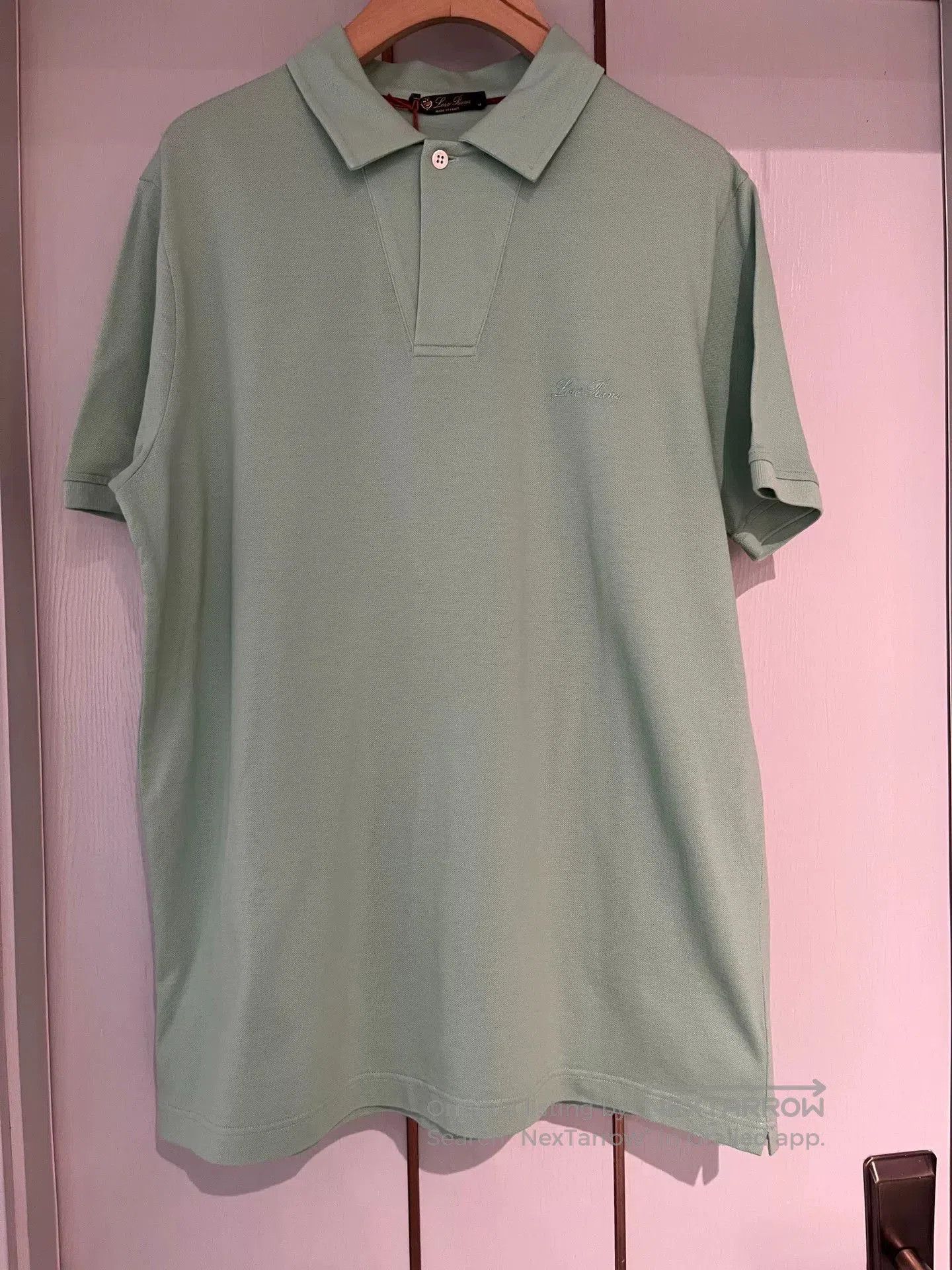 Loro Piana Loro Piana Solid Casual Polo Shirt. Size US M / EU 48-50 / 2 - 1 Thumbnail
