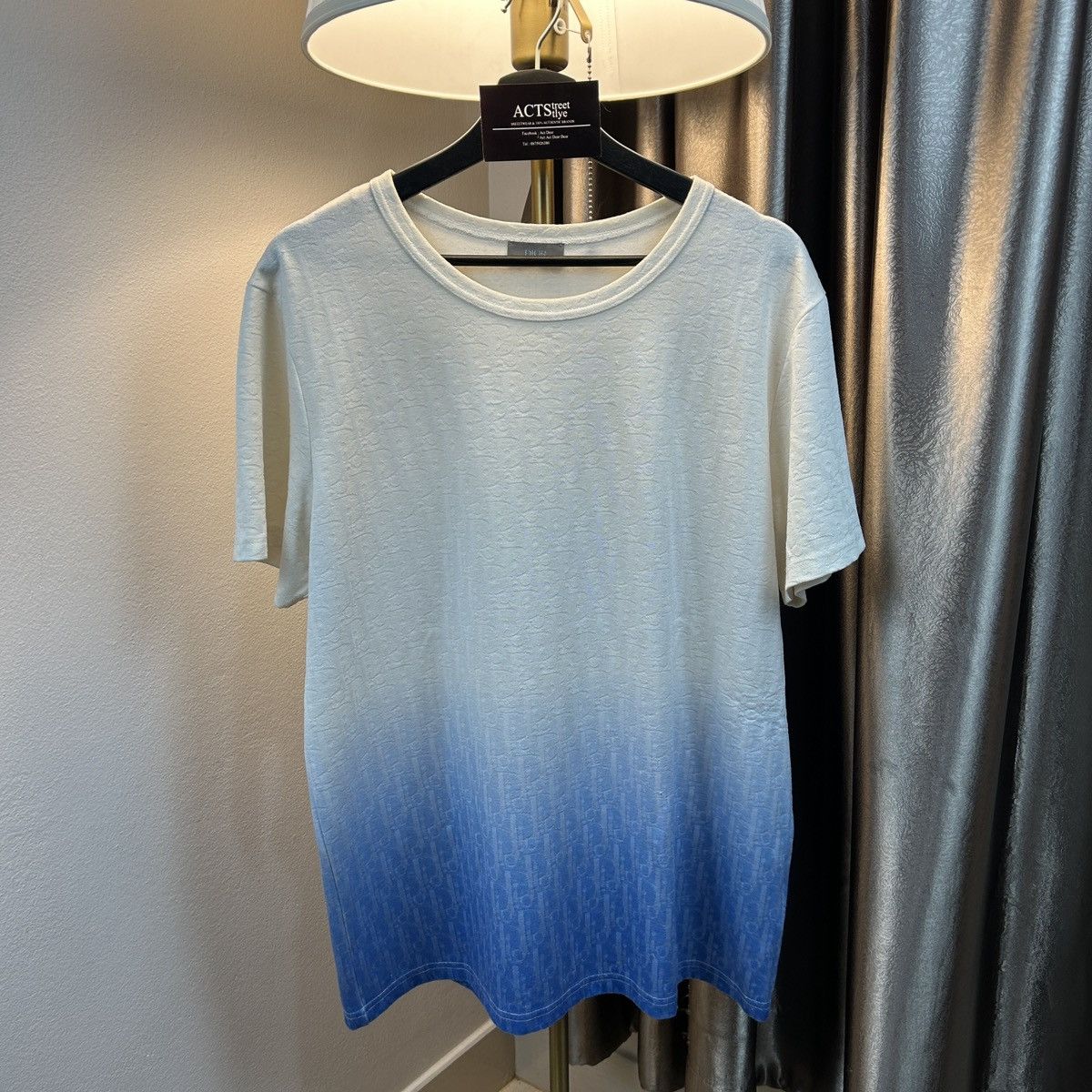 Dior Dior oblique gradation tshirt Size US S / EU 44-46 / 1 - 1 Thumbnail