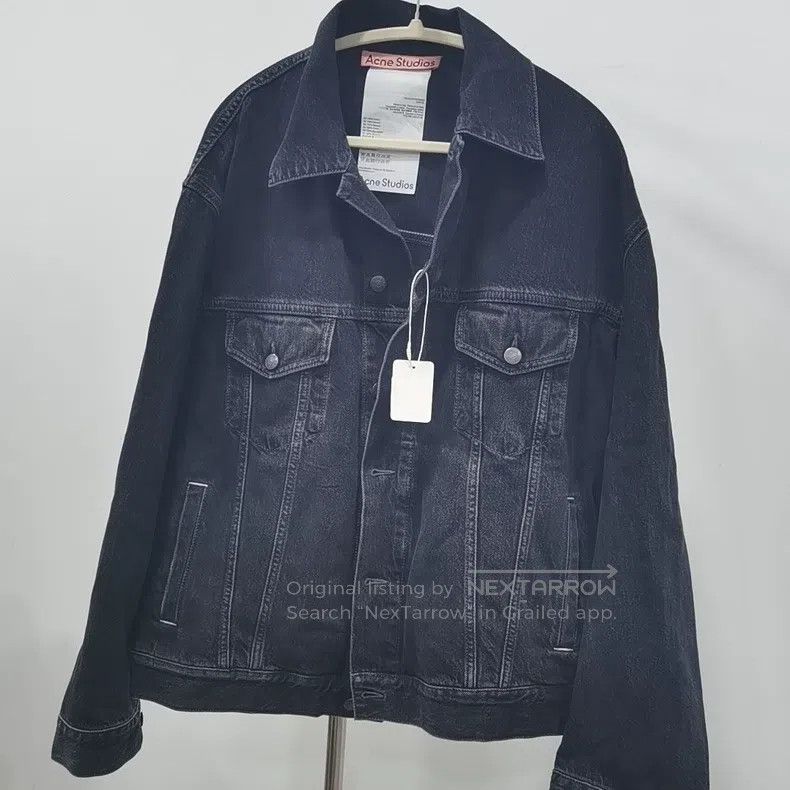 Acne Studios Acne Studios Black Denim Jacket Size US S / EU 44-46 / 1 - 1 Thumbnail