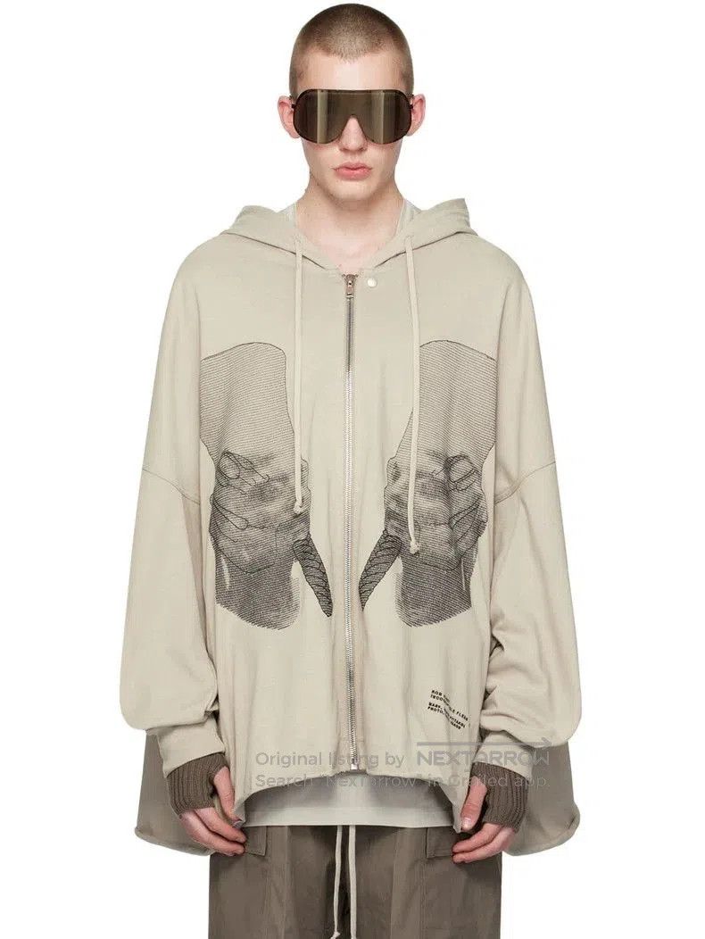 Rick Owens Rick Owens Jumbo Peter Hooded Jacket. Size US S / EU 44-46 / 1 - 6 Thumbnail
