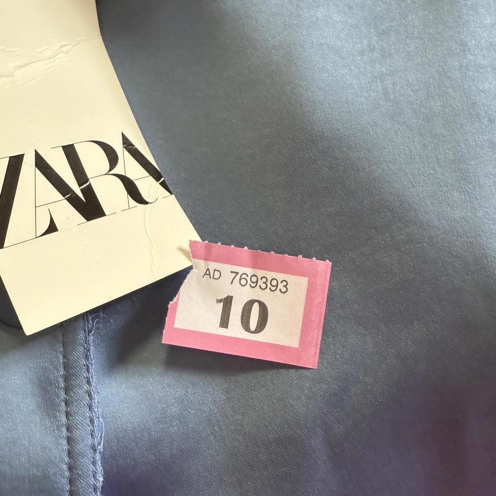 Zara Zara Women's Blue Blous Size S / US 4 / IT 40 - 5 Thumbnail