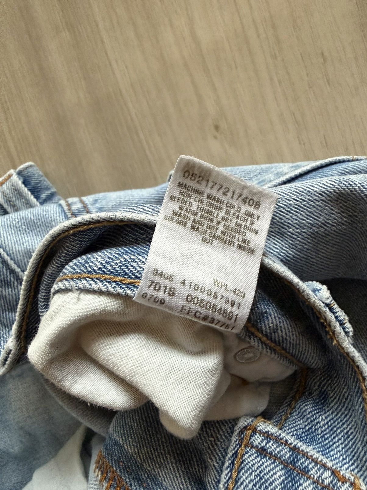 Levi's Vintage Y2K 06 Levis 505 36x34 *36x31 Light Wash Size US 36 / EU 52 - 7 Thumbnail