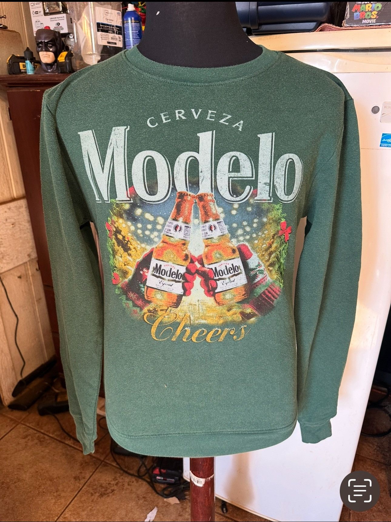 Other New Modelo Cerveza Men's XS Pullover Beer Fleece Sweatshirt Size US XS / EU 42 / 0 - 1 Thumbnail