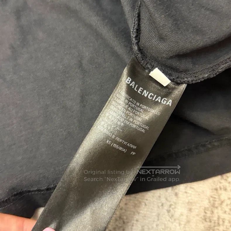 Balenciaga Balenciaga Valentine's Day limited black love short sleeve Size US XS / EU 42 / 0 - 3 Thumbnail