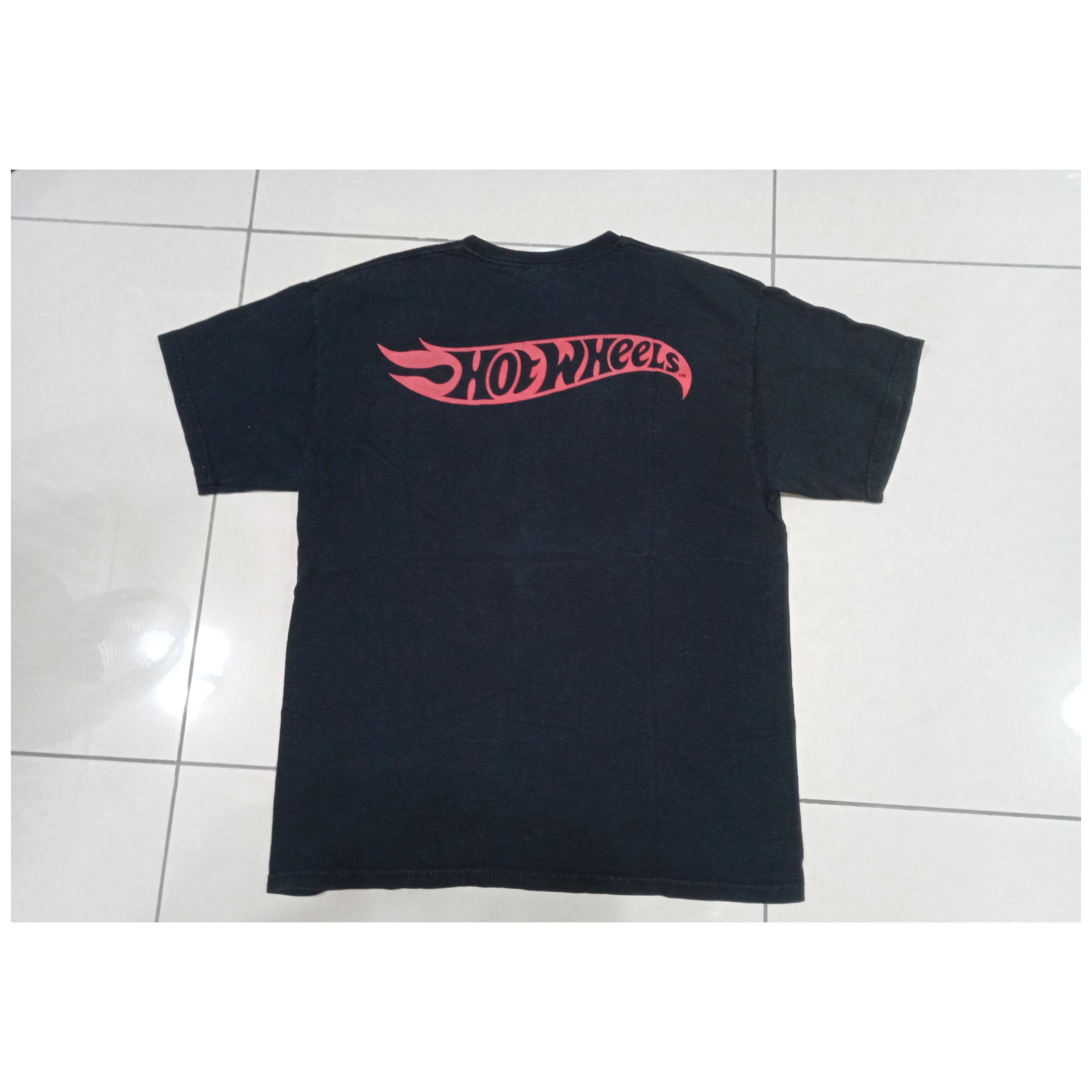 Vintage Vintage 2000s Hot Wheels Battle Force 5 T Shirt Y2K Size US L / EU 52-54 / 3 - 2 Thumbnail