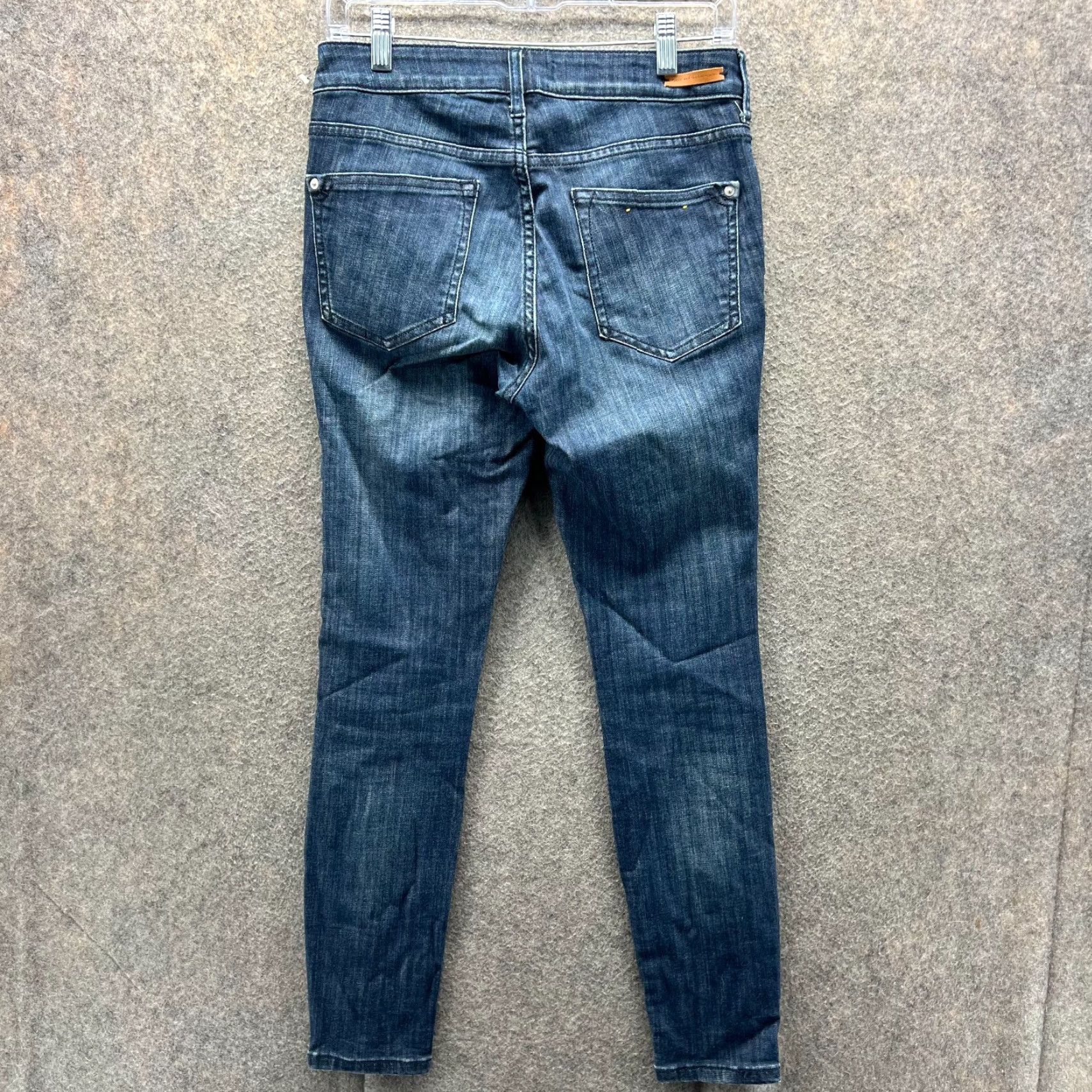 Anthropologie Anthropologie Jeans Womens 27 Blue Denim High Rise Pilcro and The Letter Press Skinny Regular Pockets Stretch Size 27" / US 4 / IT 40 - 2 Thumbnail