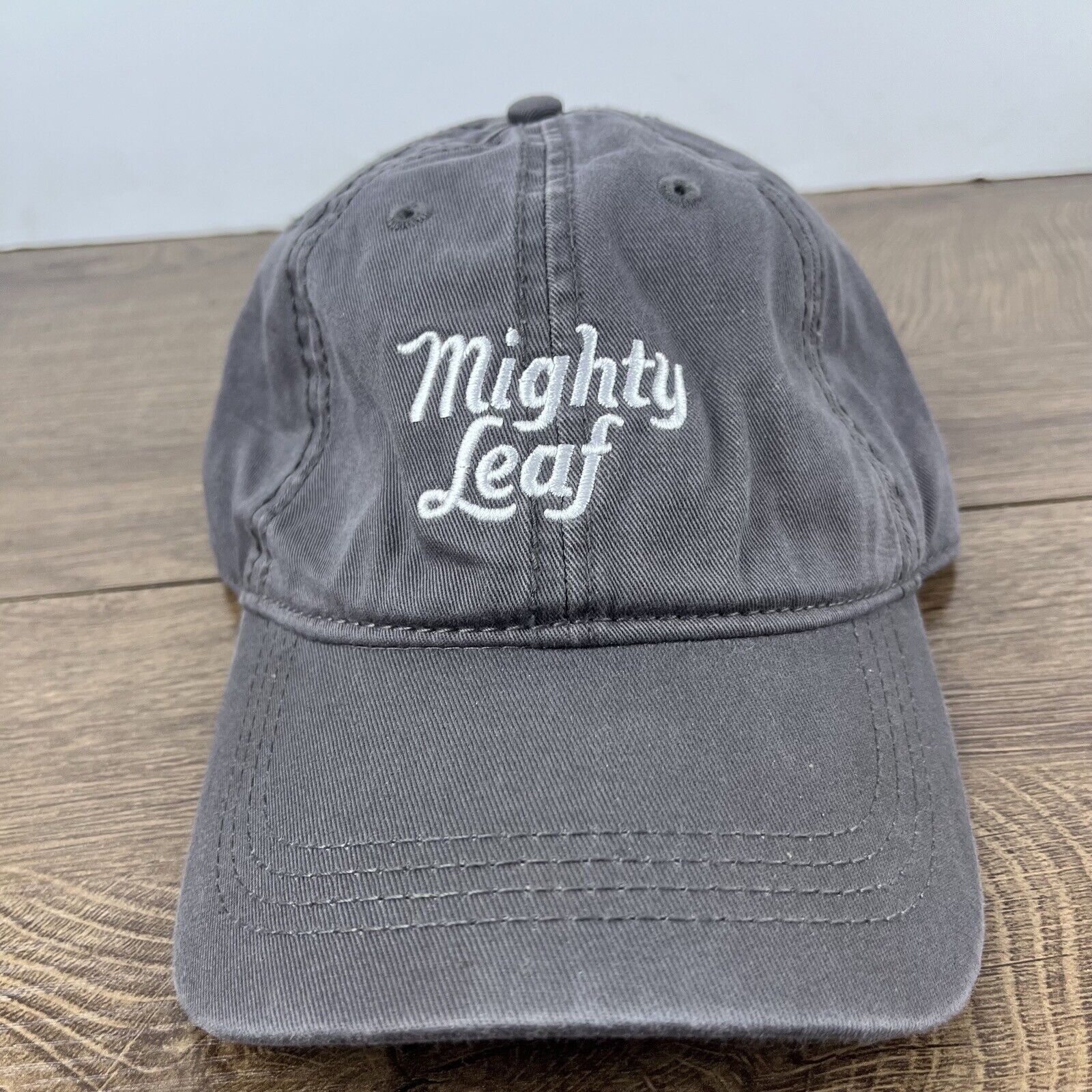 Other Mighty Leaf Hat Gray Adjustable Hat Gray Adult Size Hat Size ONE SIZE - 3 Thumbnail