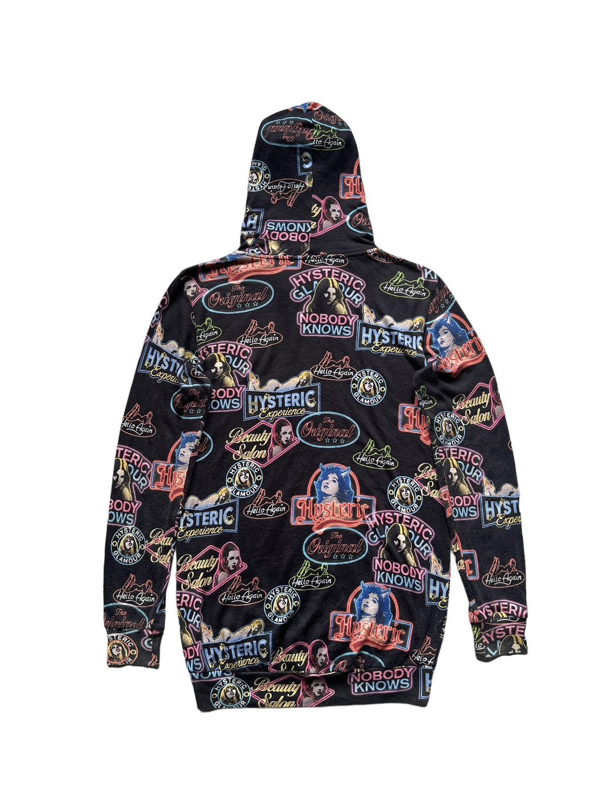 【SUPREME】HYSTERIC GLAMOUR MOHAIR ZIP UP HOODIE BLACK 24FW Supreme HYSTERIC GLAMOUR Mohair Zip Up Hooded Sweater (FW24