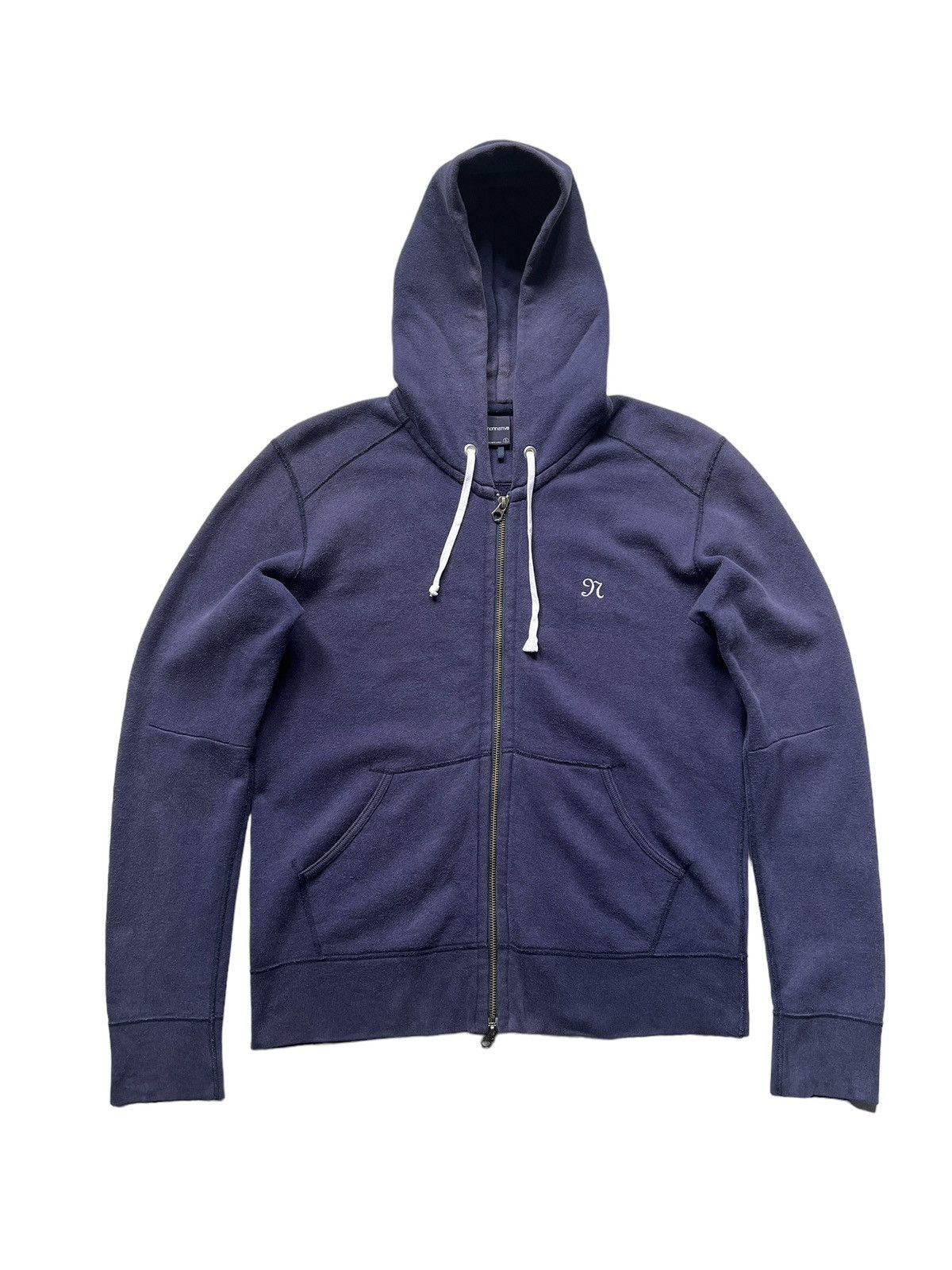 Nonnative Natural Sun Faded Zipper Hoodie