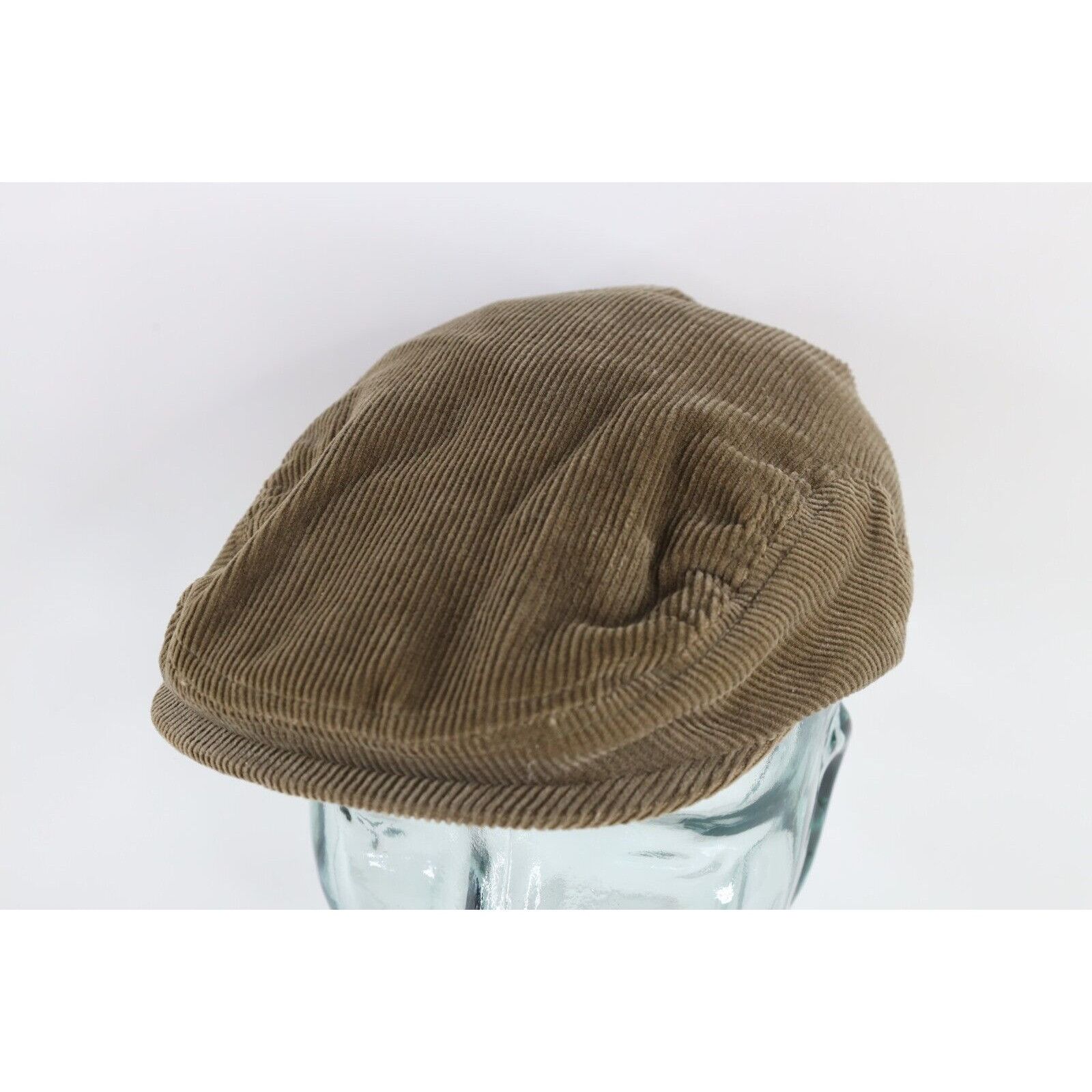 Vintage Vintage 90s Streetwear Quilted Corduroy Newsboy Cabbie Hat Size ONE SIZE - 1 Thumbnail