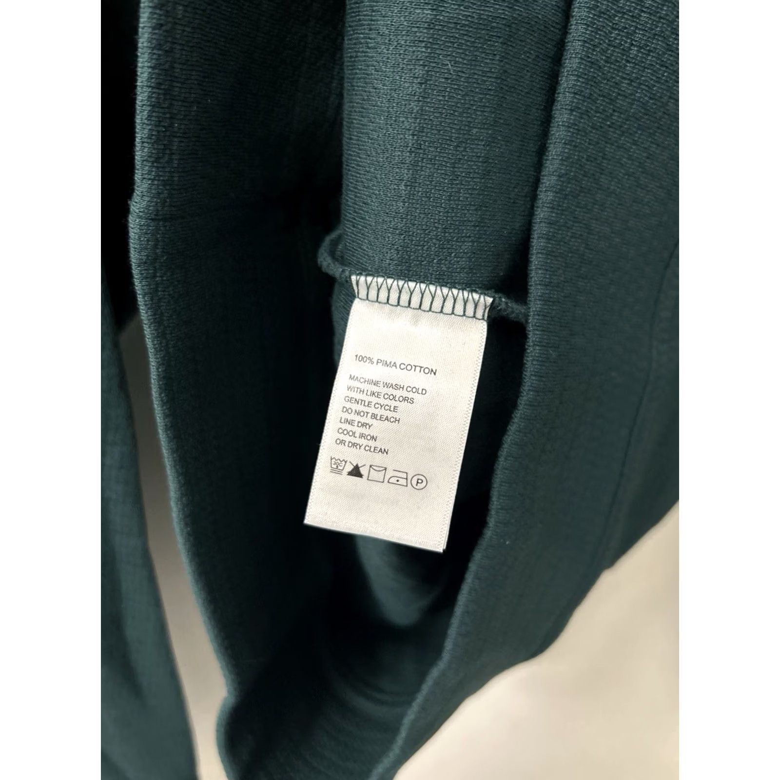Tommy Bahama Tommy Bahama Pullover Sweater M Forest Green 1/4 Zip Mock Neck Long Sleeve 100% Pima Cotton Mens Regular Size Medium Size US M / EU 48-50 / 2 - 7 Thumbnail