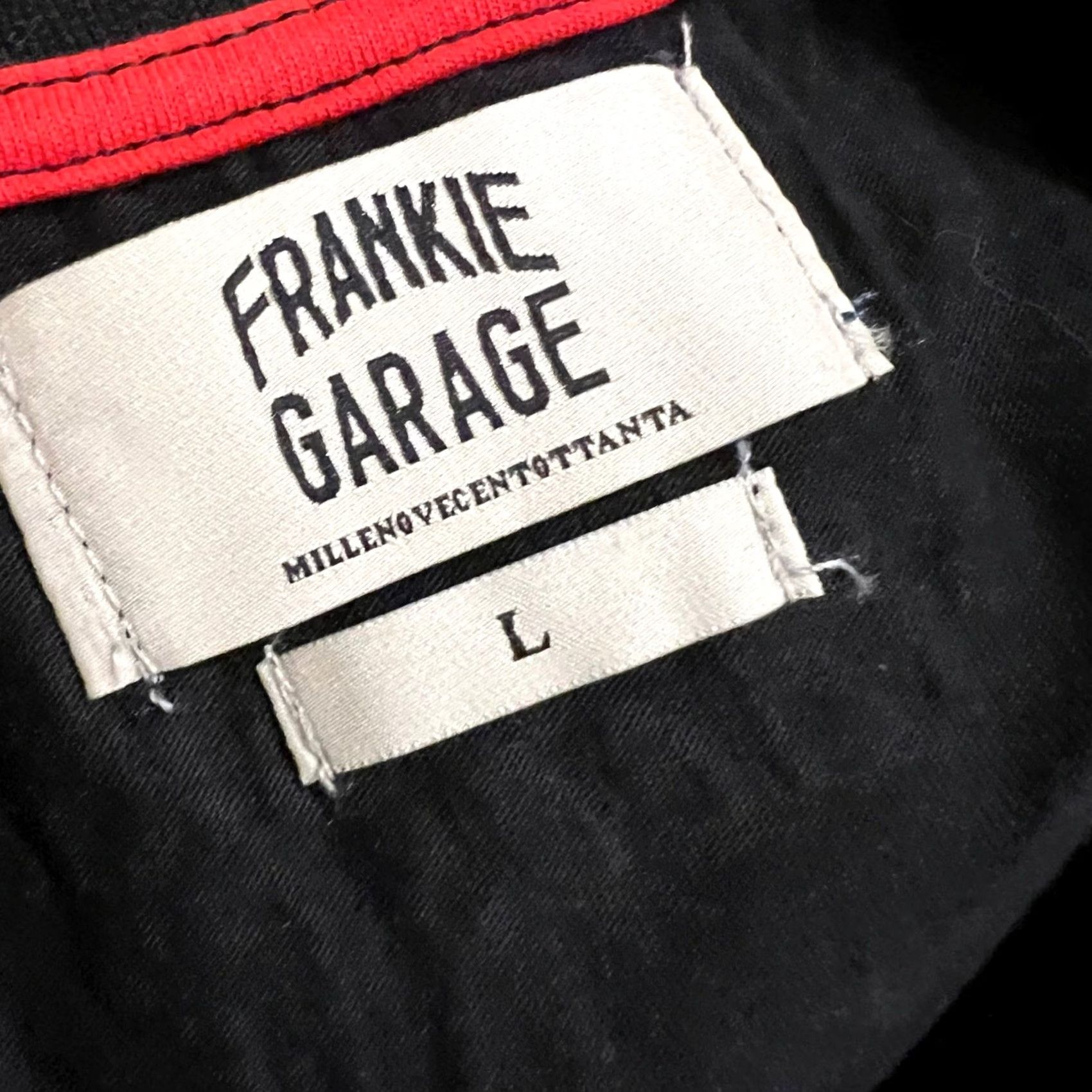 Garage VINTAGE Frankie Garage Shirt Mens Large Black Trooper Face Mask Hat Tshirt Size US L / EU 52-54 / 3 - 7 Thumbnail
