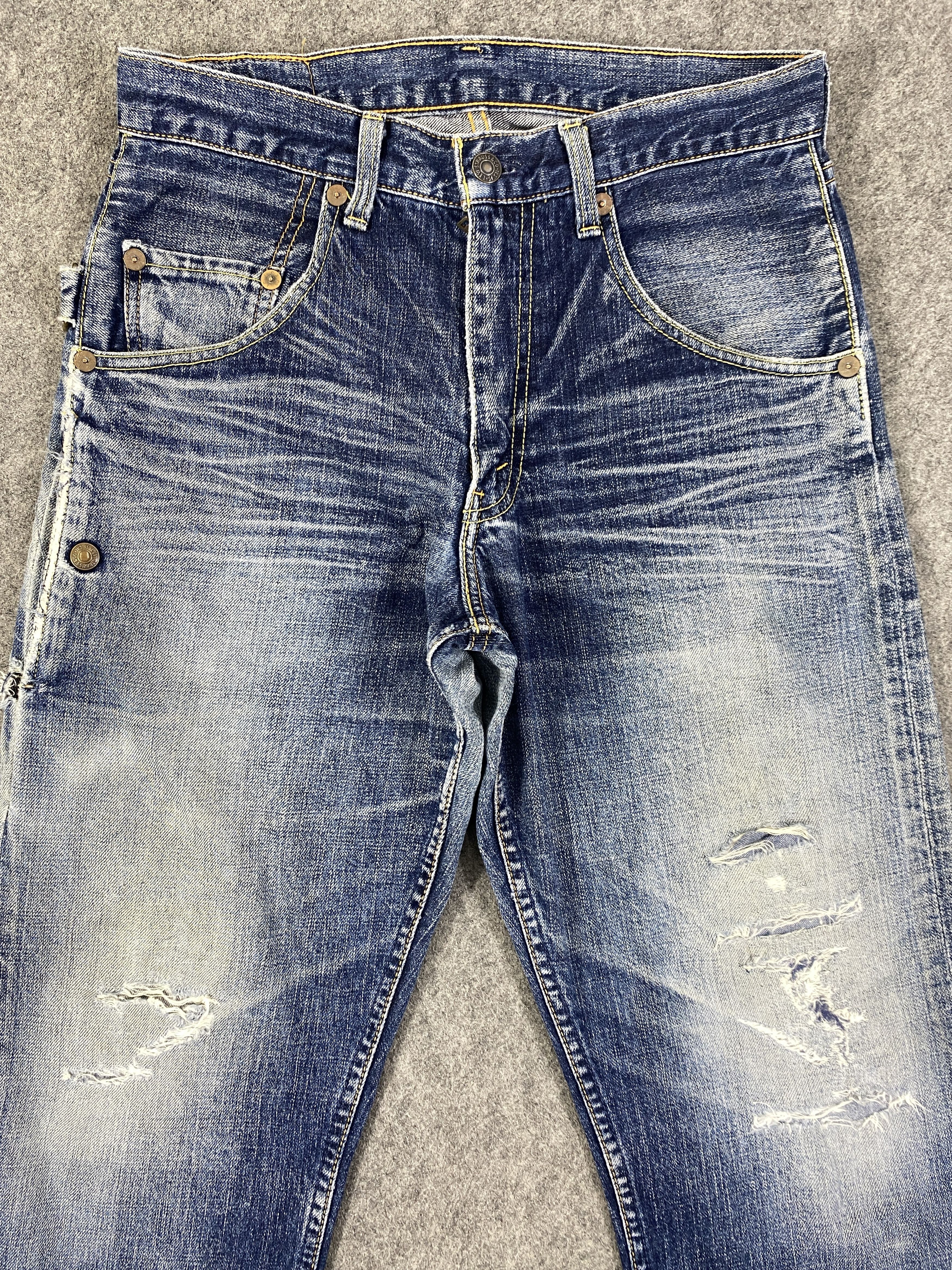 Levi's Faded Blue Vintage Levi's 505 Jeans 30x32.5 - JN3308 Size US 30 / EU 46 - 3 Thumbnail