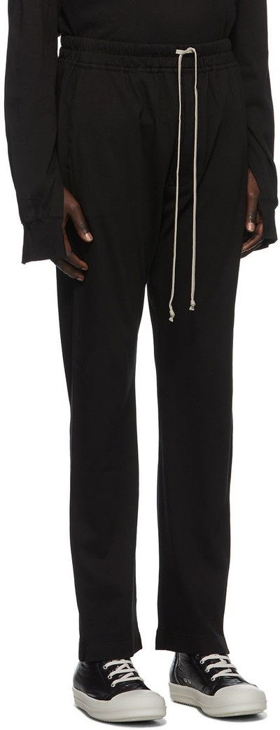 image of Rick Owens x Rick Owens Drkshdw - F/w 20 - Berlin Drawstring Trousers in Black, Men's (Size 38)