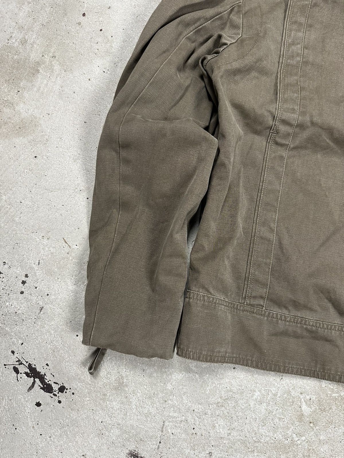 Vintage Vintage Y2K Brown Utility Army Military Style Jacket usa 90s Size US M / EU 48-50 / 2 - 11 Thumbnail