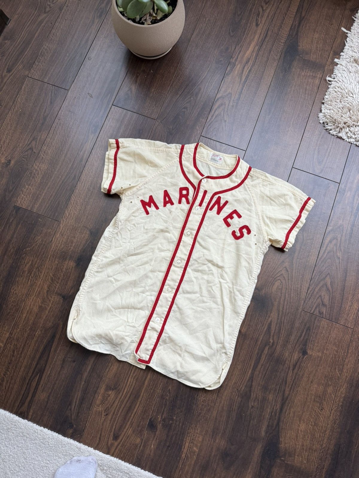 Vintage Vintage 50’S Coane USMC Baseball jersey Size US S / EU 44-46 / 1 - 1 Thumbnail