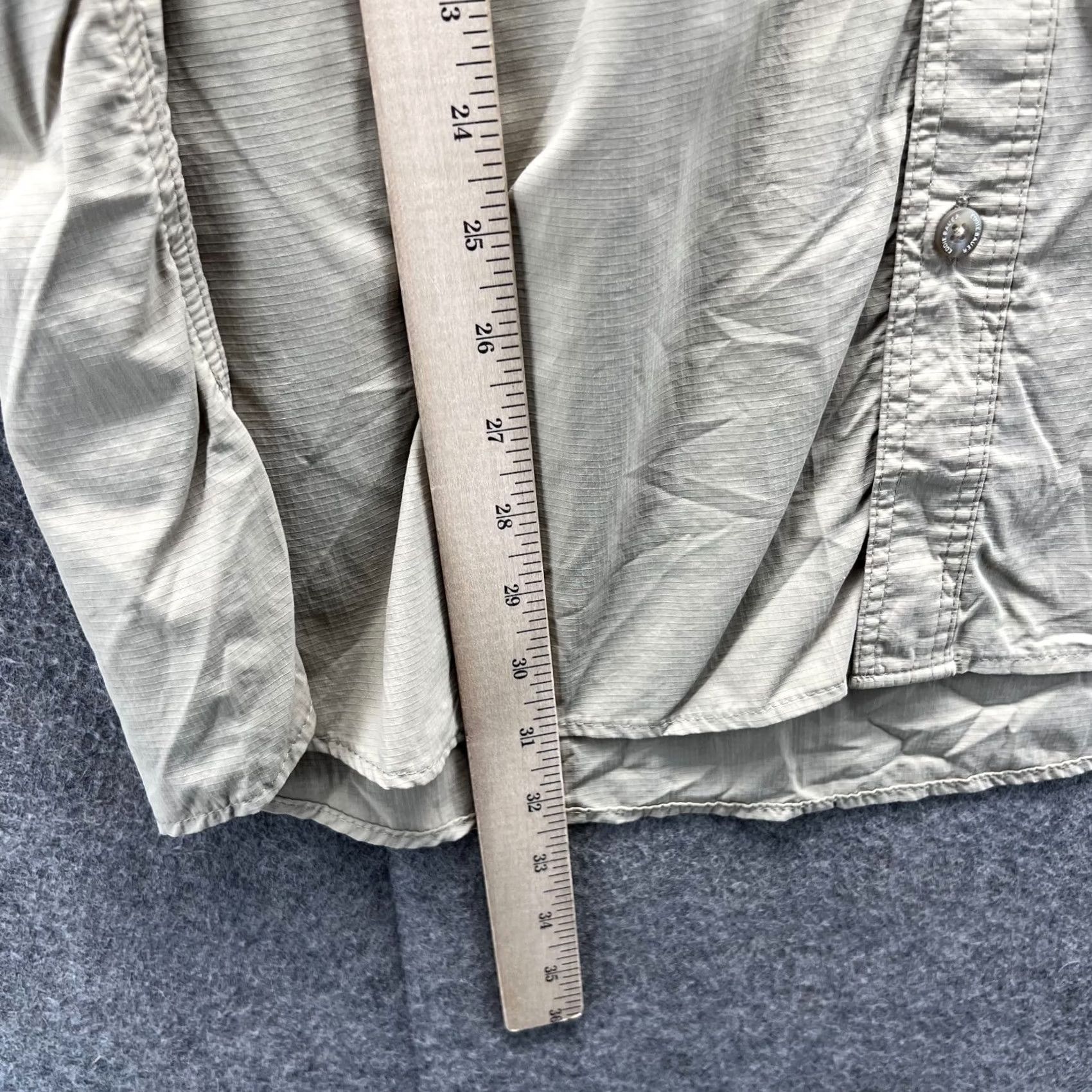 Eddie Bauer VINTAGE (not applicable) Eddie Bauer Shirt Mens XLT Beige Button-Down Vented Tan Outdoors Lined Hiking Size US XL / EU 56 / 4 - 4 Thumbnail