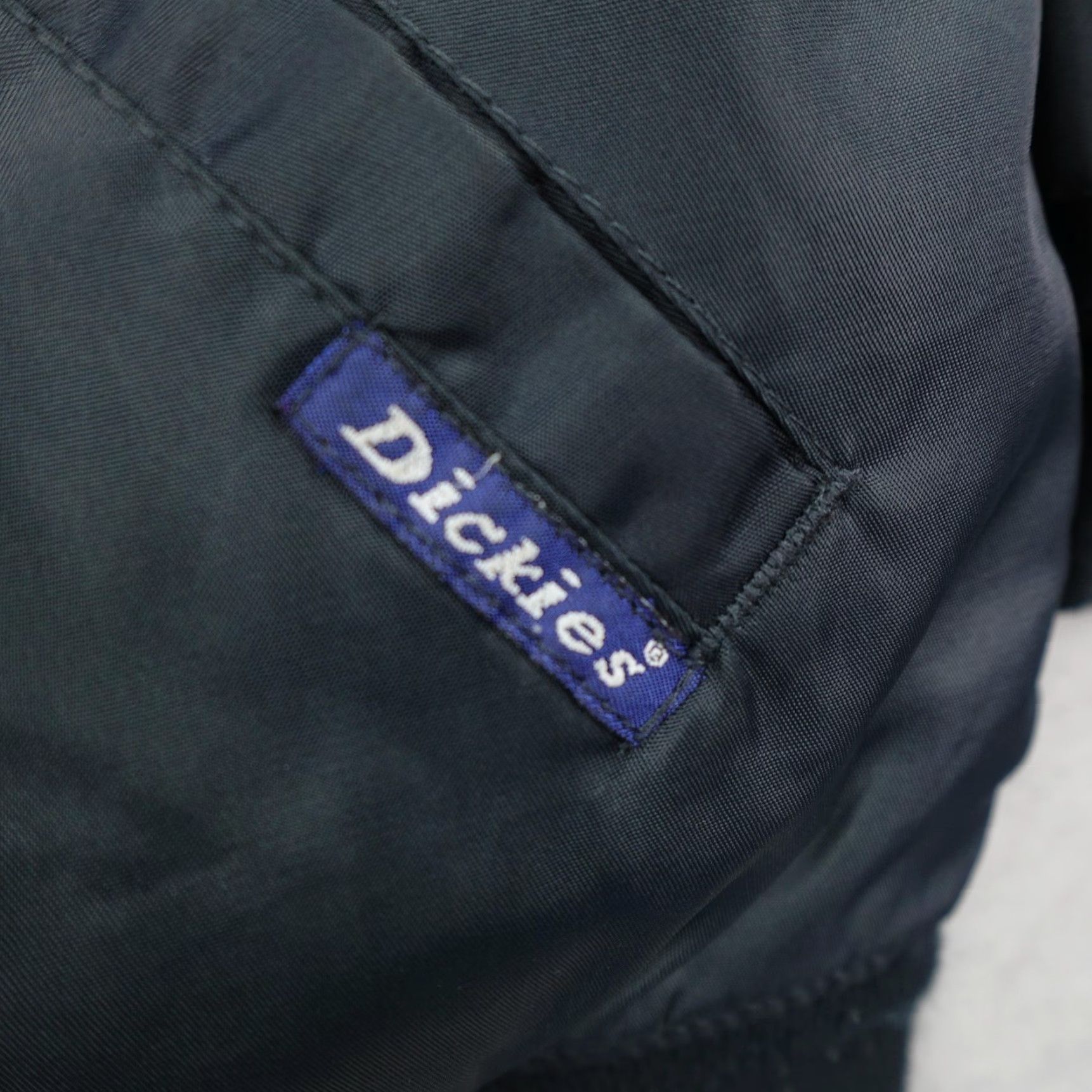 Dickies Vintage Dickies Jacket Mens XL Dark Blue Quilted Lined Faux Fur Collar Coat Size US XL / EU 56 / 4 - 4 Thumbnail