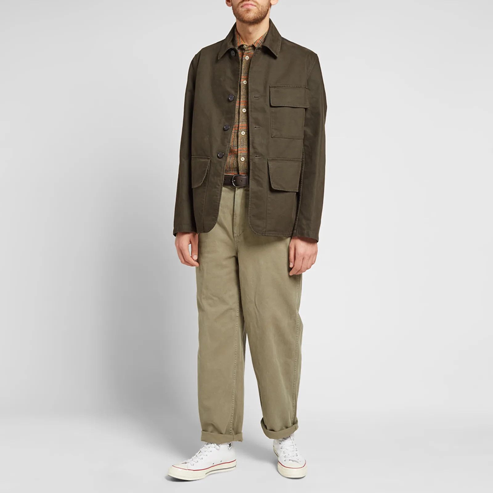 Margaret Howell MHL Hunting Jacket - Small - Dark Olive Size US S / EU 44-46 / 1 - 10 Thumbnail
