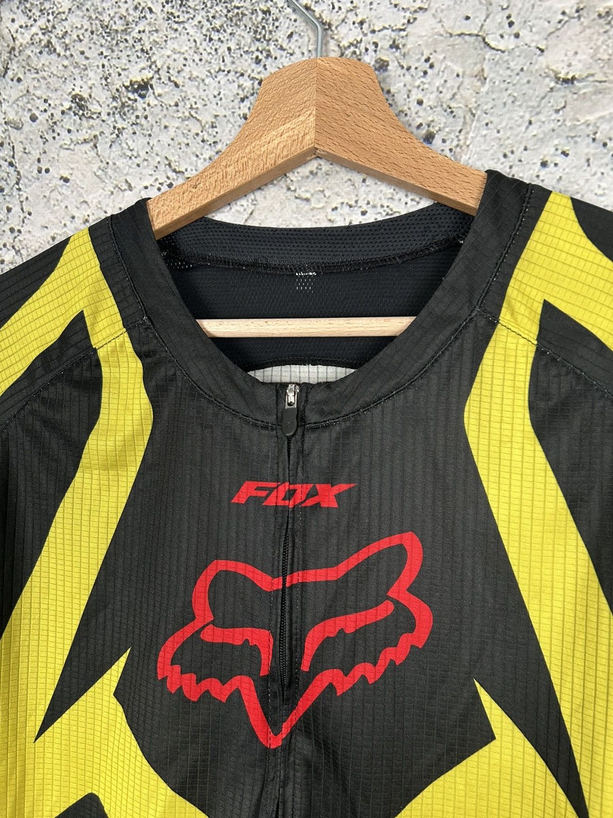 Fox Racing Vintage Fox Racing Jersey Rap Baggy Skate Streetwear Drill Size US XL / EU 56 / 4 - 3 Thumbnail
