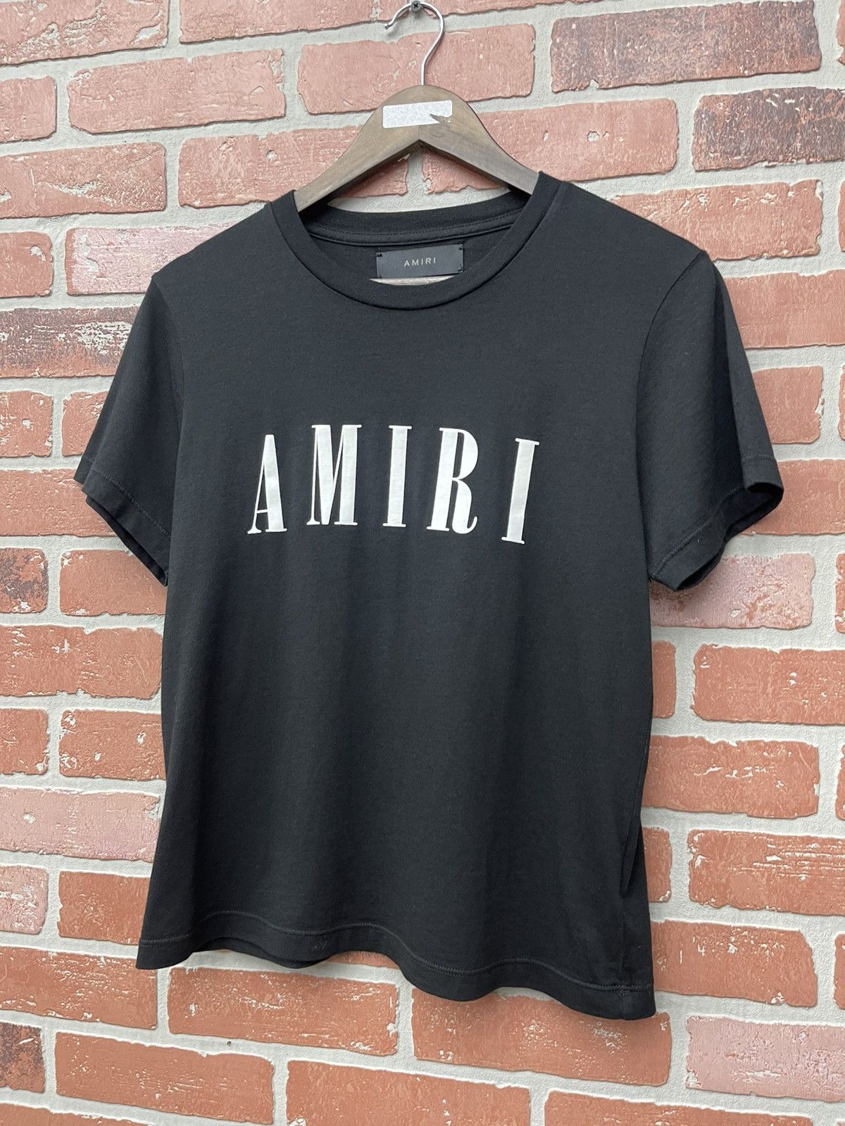 Jordan Brand Size M - Amiri Tee Black Core Logo Very Clean! Size M / US 6-8 / IT 42-44 - 3 Thumbnail