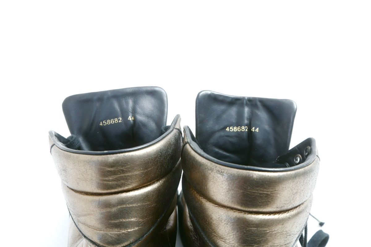 Balenciaga × Vintage Balenciaga Leather Hi-Top Sneakers Size US 10.5 / EU 43-44 - 8 Thumbnail