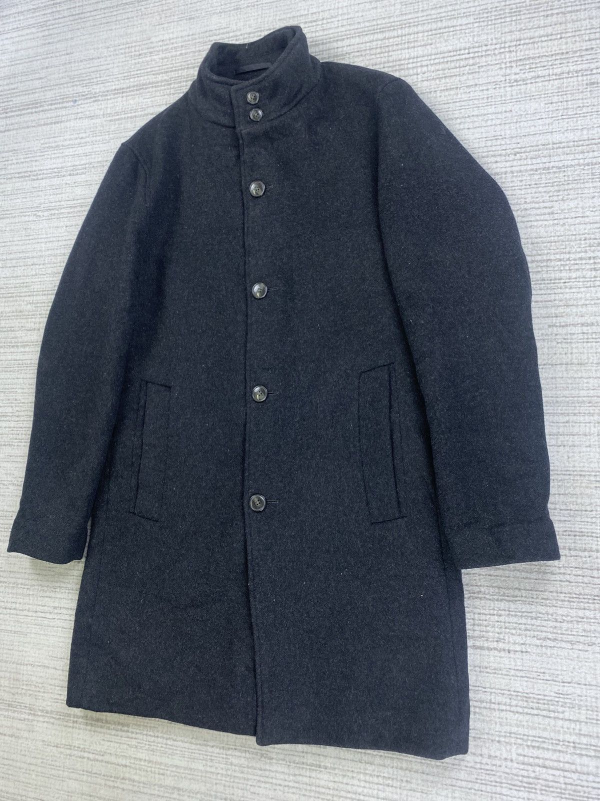 Edifice Japan × Vintage Vintage Edifice Japan Cashmere Wool Trench Coat Jacket Size US M / EU 48-50 / 2 - 4 Thumbnail