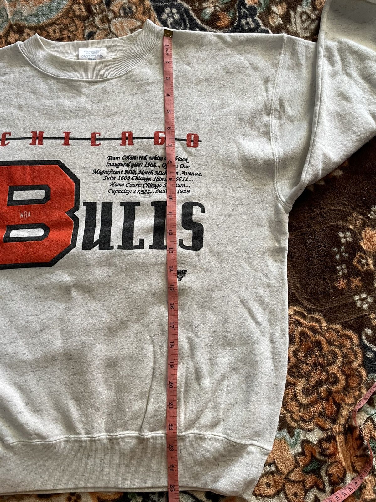NBA VTG SWEATSHIRT CHICAGO BULLS X NBA Size US L / EU 52-54 / 3 - 11 Thumbnail