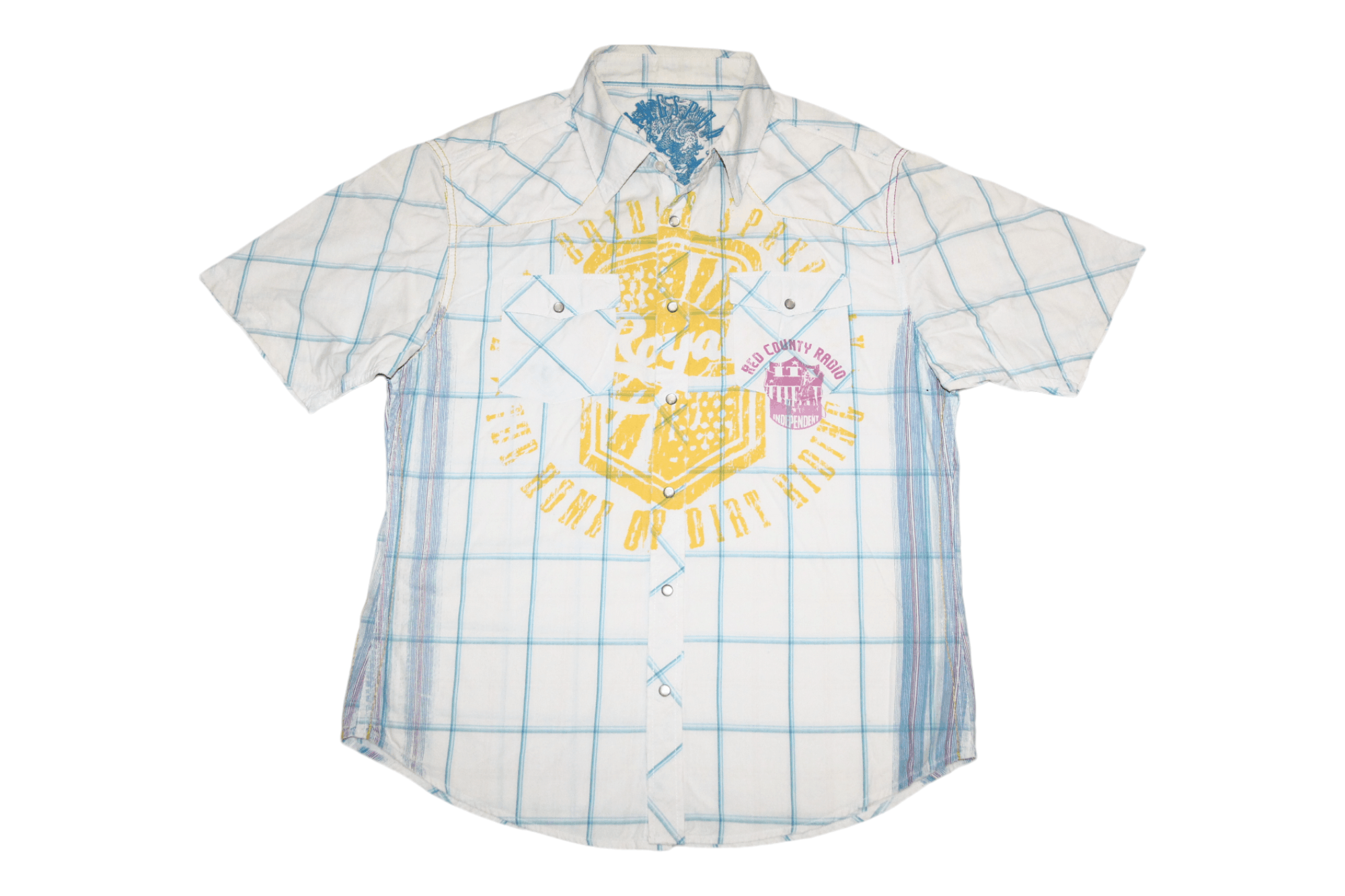 Ringspun VTG Ringspun Snap Button S/S Western Shirt Size US L / EU 52-54 / 3 - 9 Thumbnail