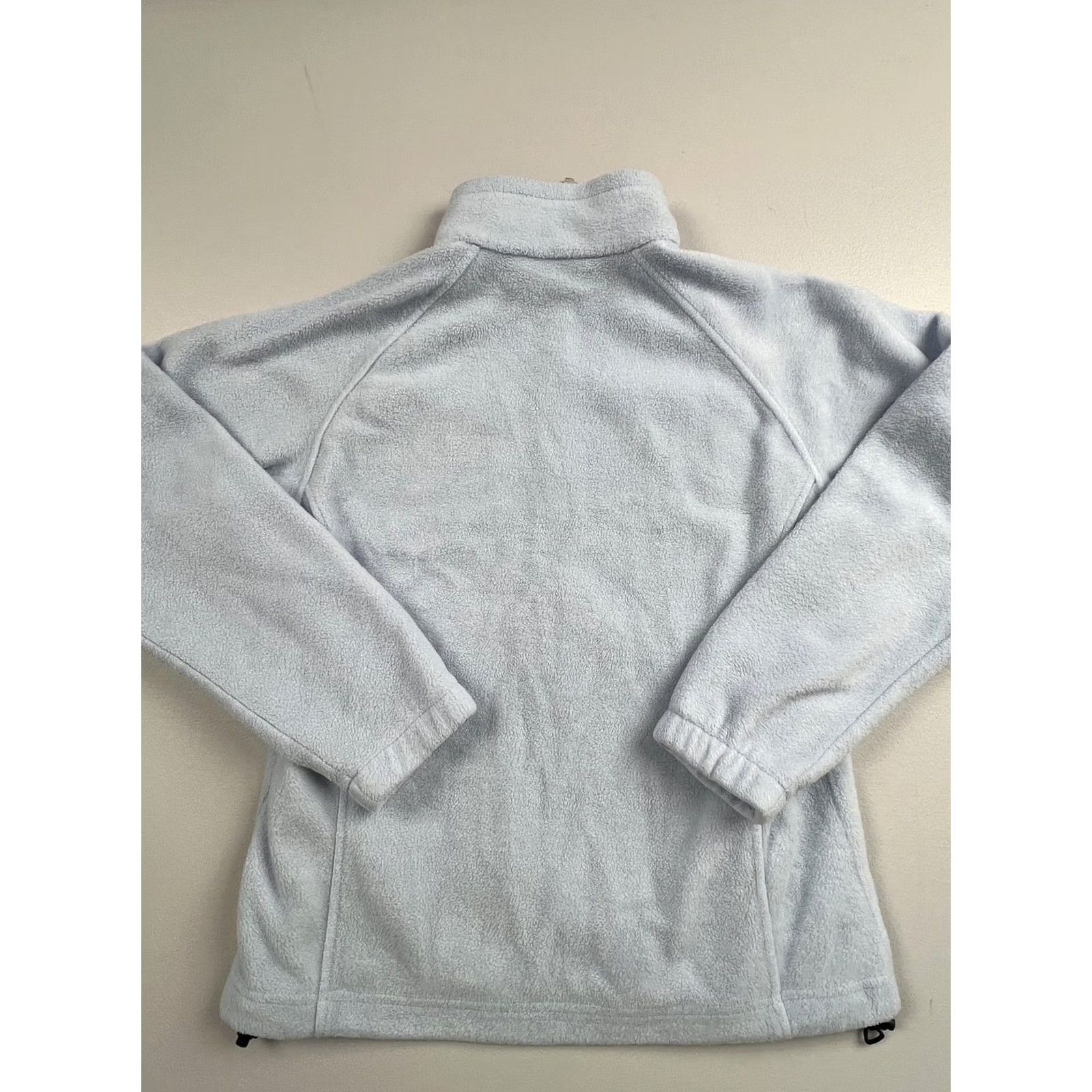 Vintage Columbia Jacket Womens M Blue Fleece Full Zip Hiking National Parks Great Smoky Mountains Tailored Pockets Womens Size M / US 6-8 / IT 42-44 - 2 Thumbnail