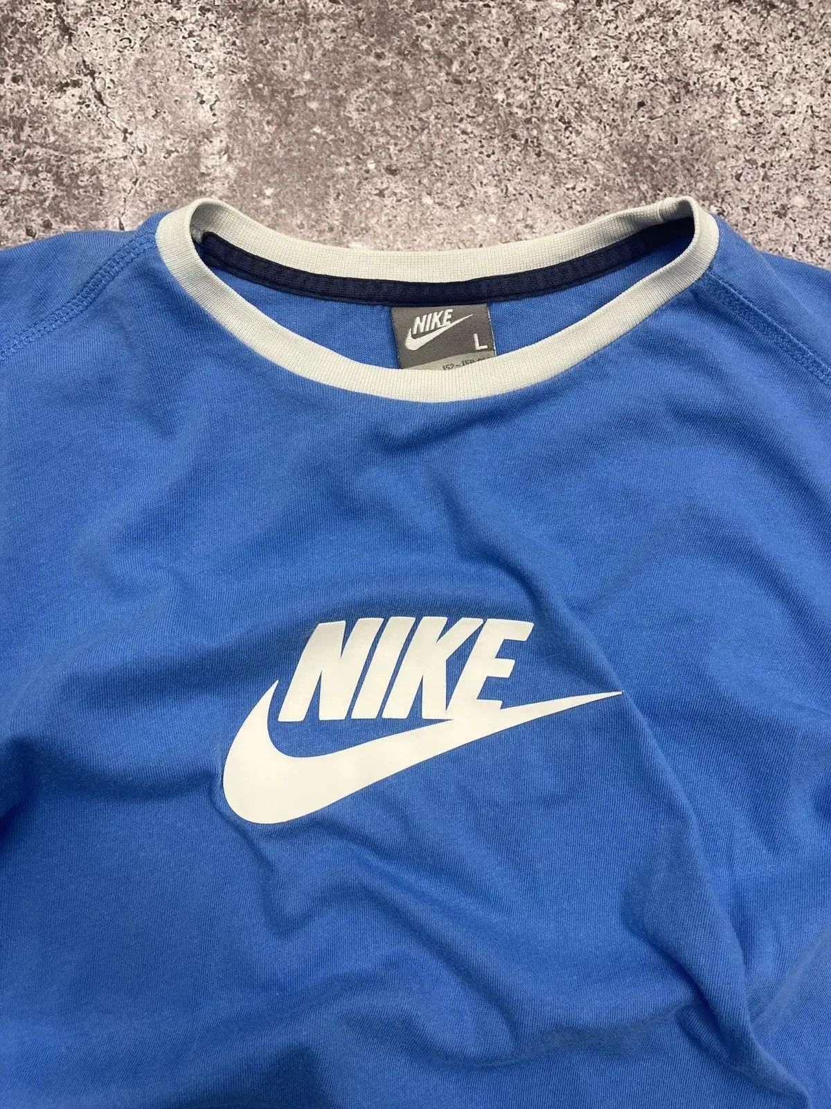 Nike Nike Vintage Big Logo Swoosh T-Shirt Size XS Size US XS / EU 42 / 0 - 2 Thumbnail