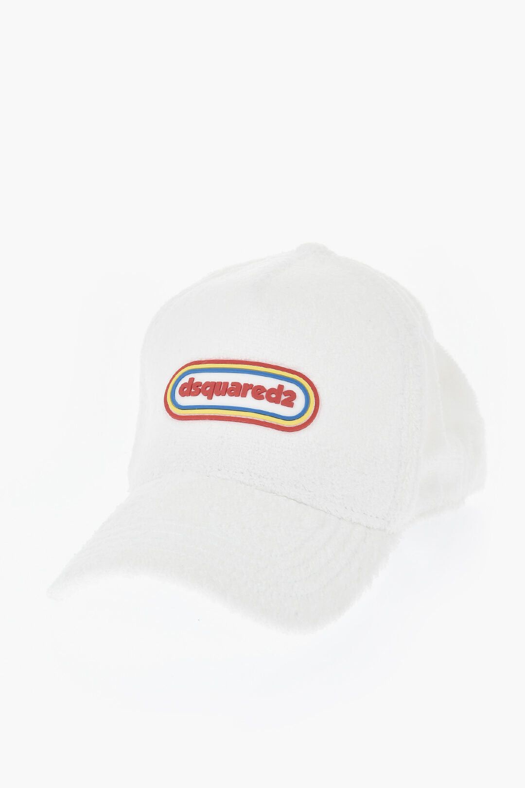Dsquared2 Cotton Terry Baseball Cap with Embossed Logo Size ONE SIZE - 1 Thumbnail